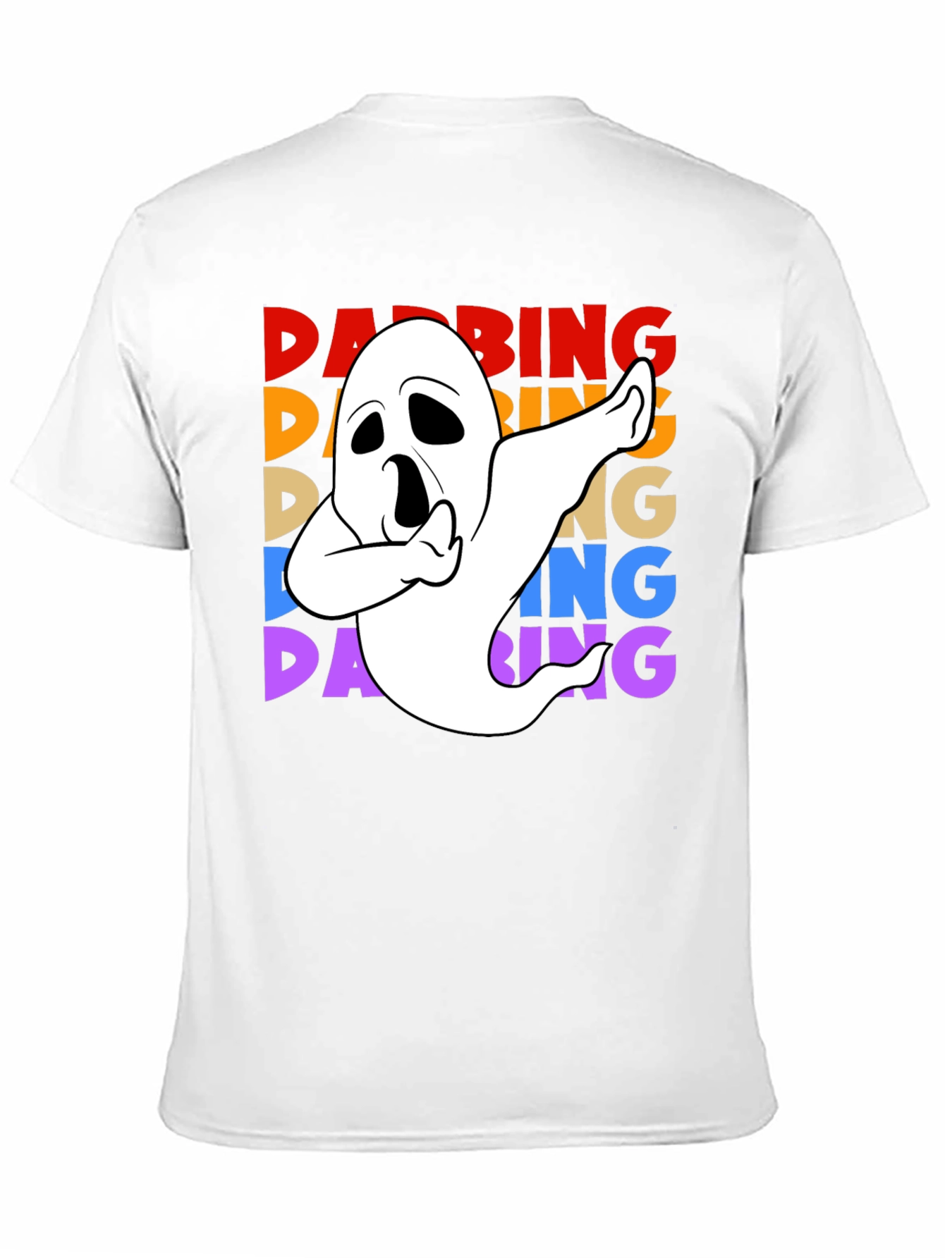 Dabbing Ghost Halloween T-Shirt