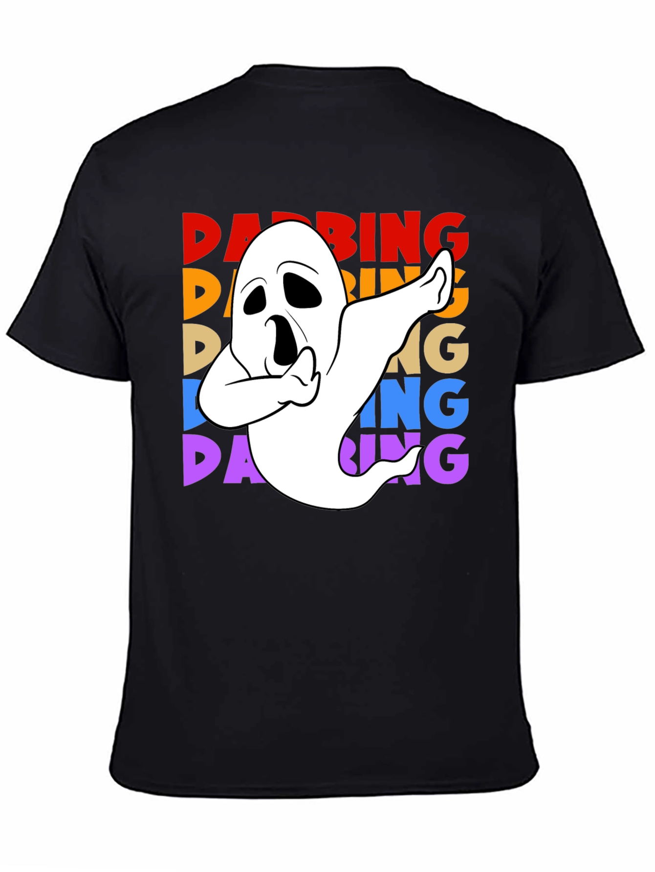 Dabbing Ghost Halloween T-Shirt