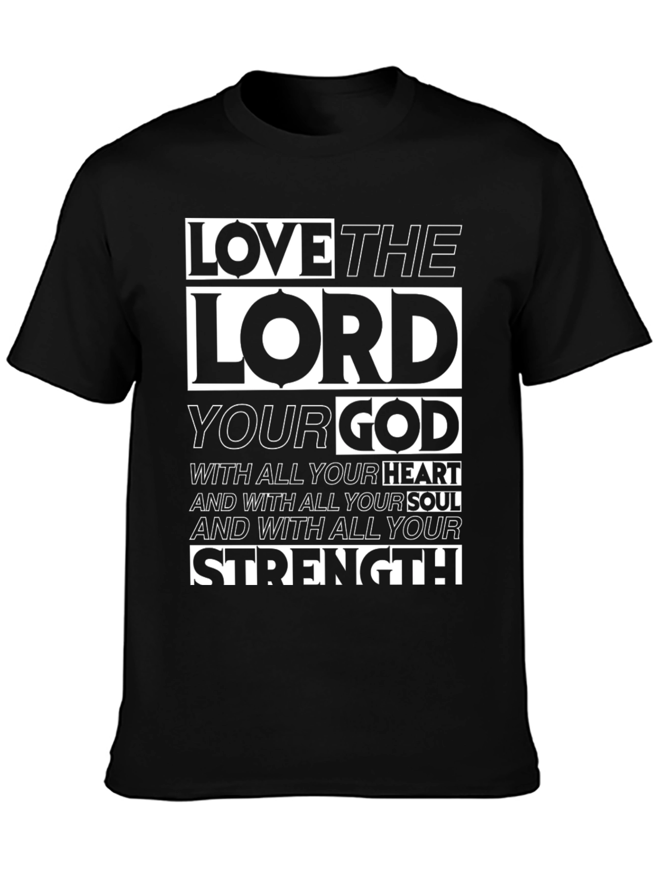 Love The Lord T-Shirt - Christian Apparel