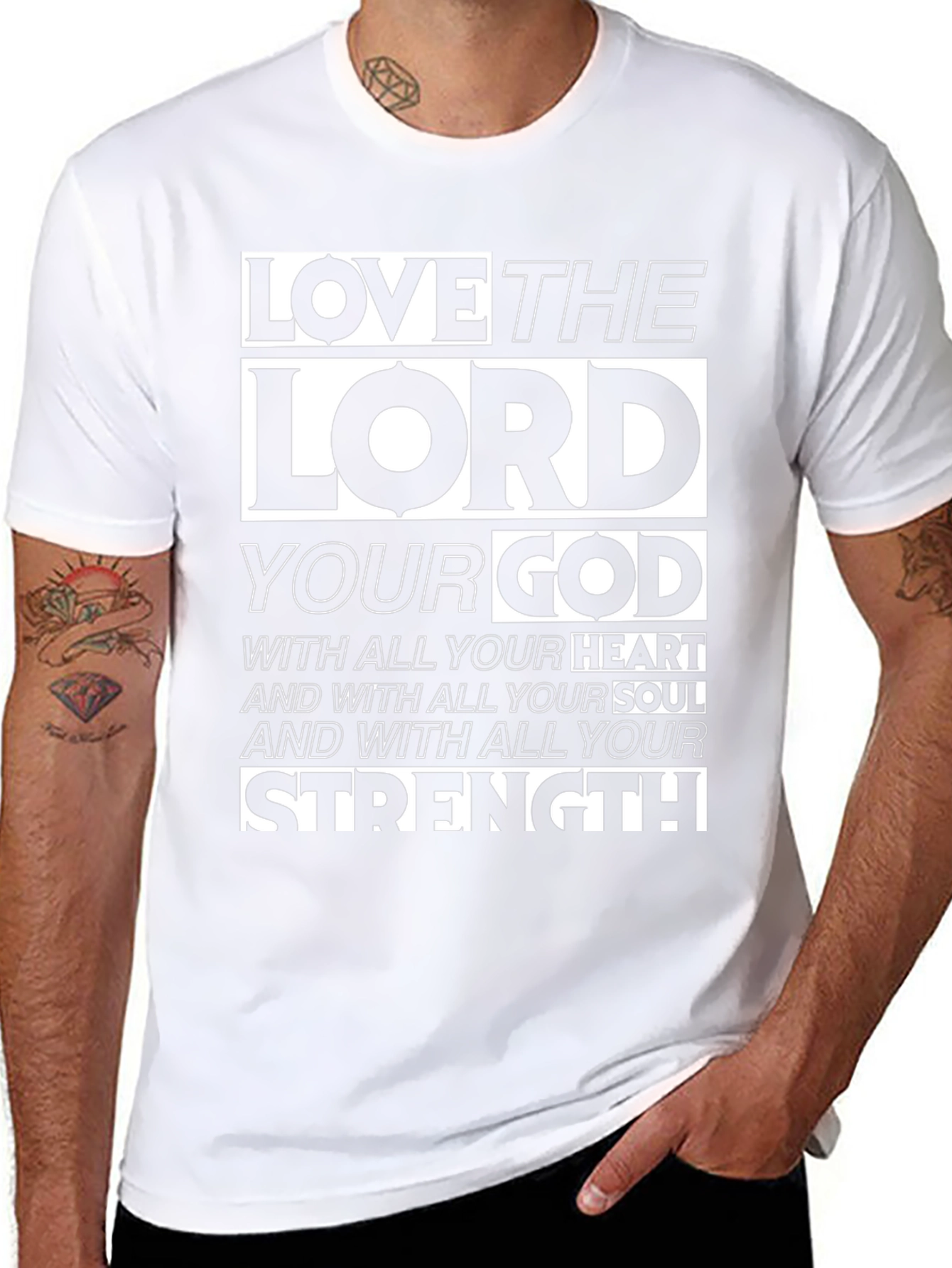 Love The Lord T-Shirt - Christian Apparel