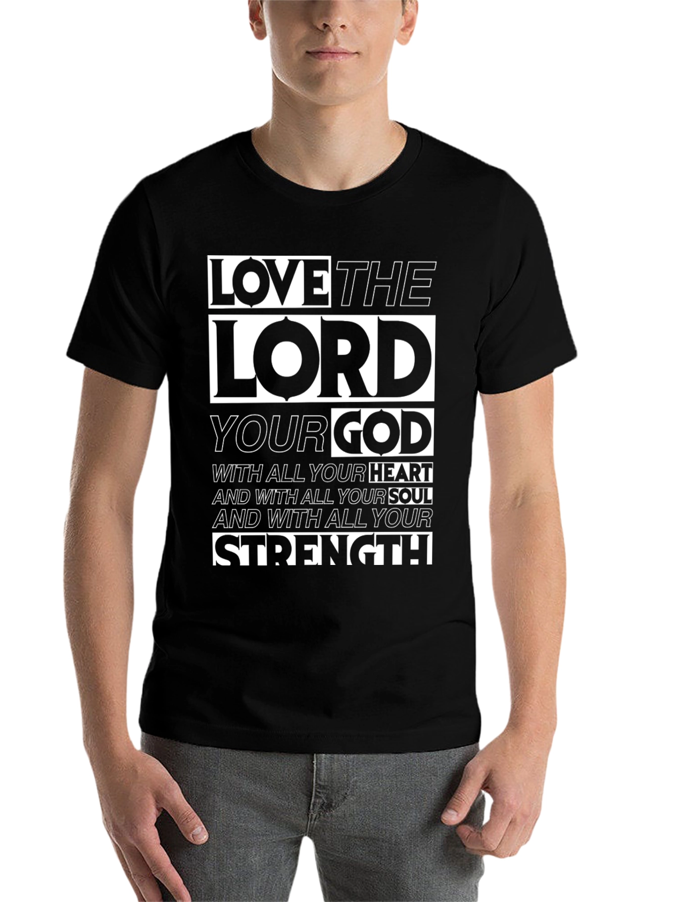 Love The Lord T-Shirt - Christian Apparel