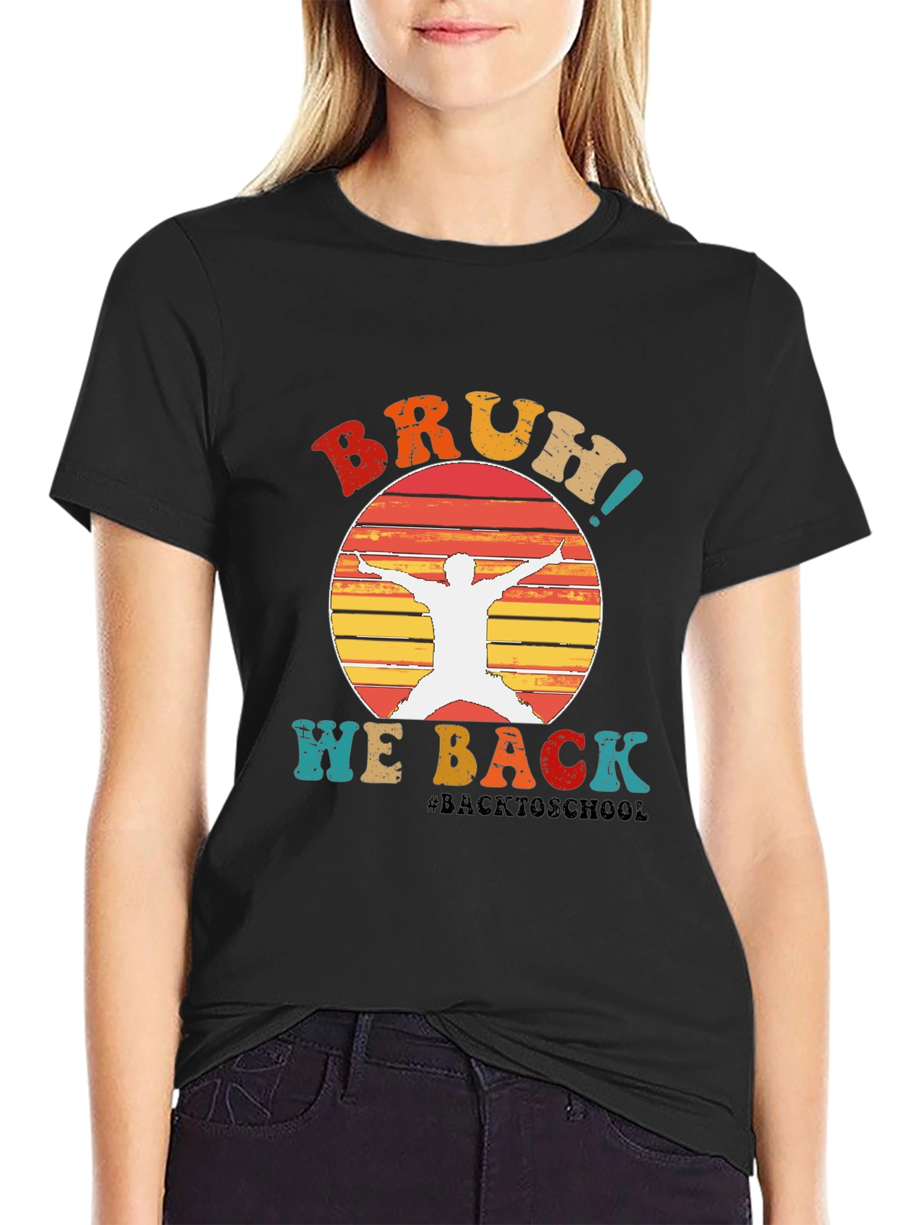 Bruh! We Back T-Shirt Retro Style