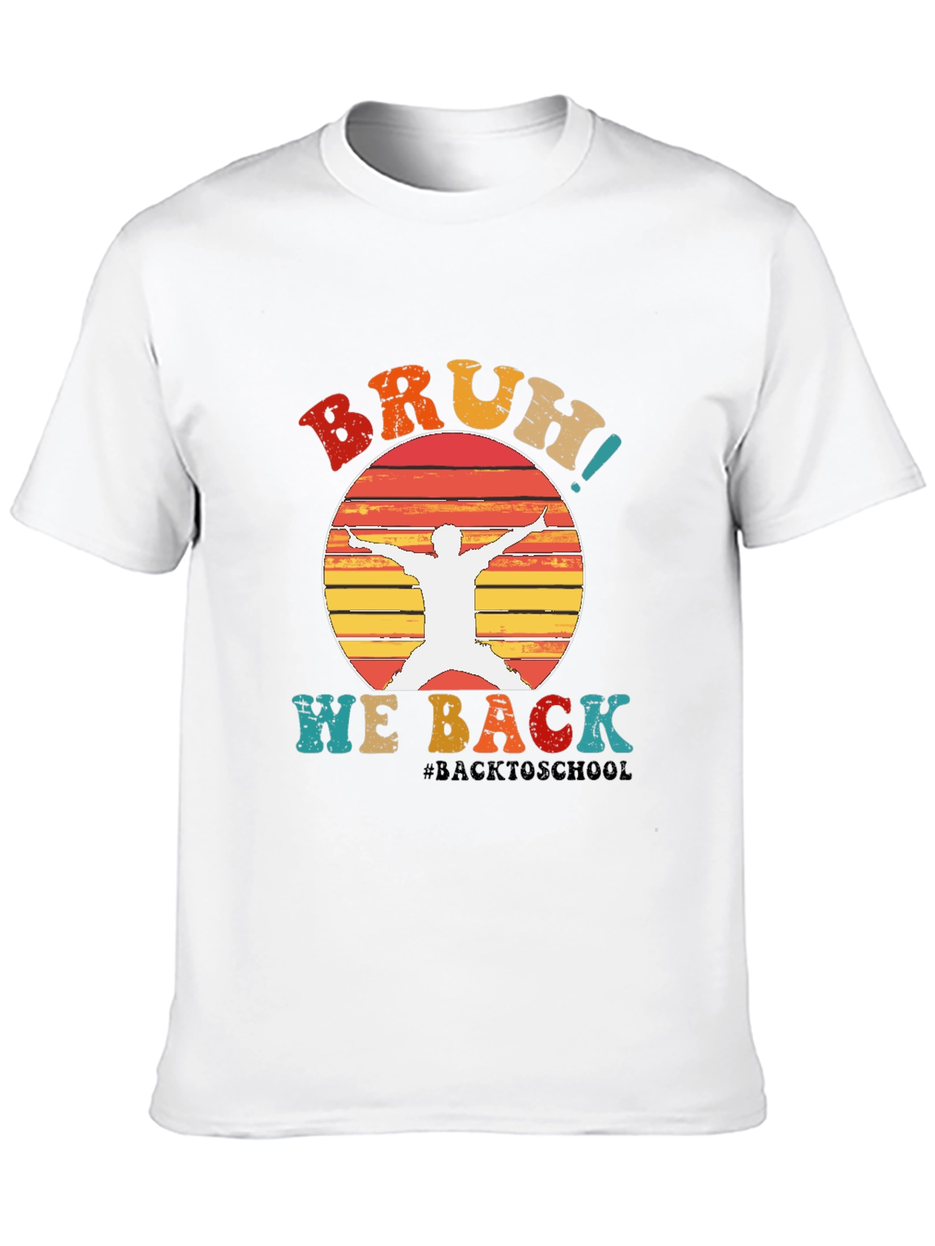 Bruh! We Back T-Shirt Retro Style