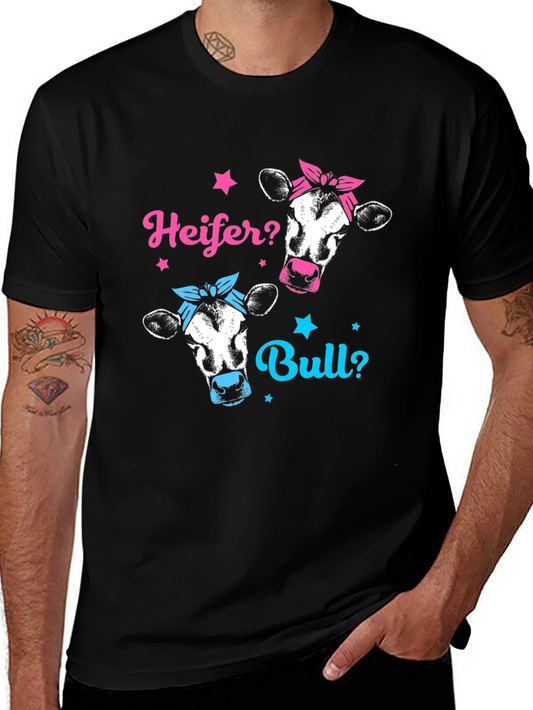 Heifer or Bull Gender Reveal T-Shirt