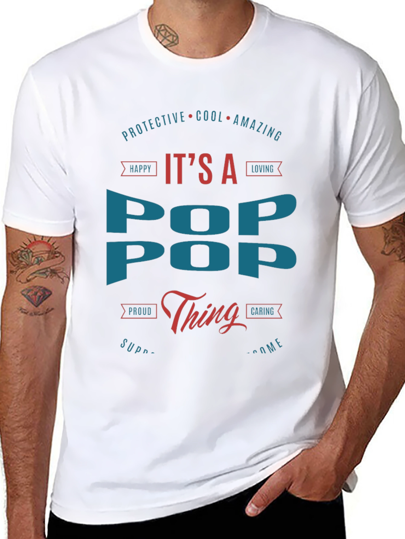 Pop Pop Thing Graphic Tee - Fathers Day Gift