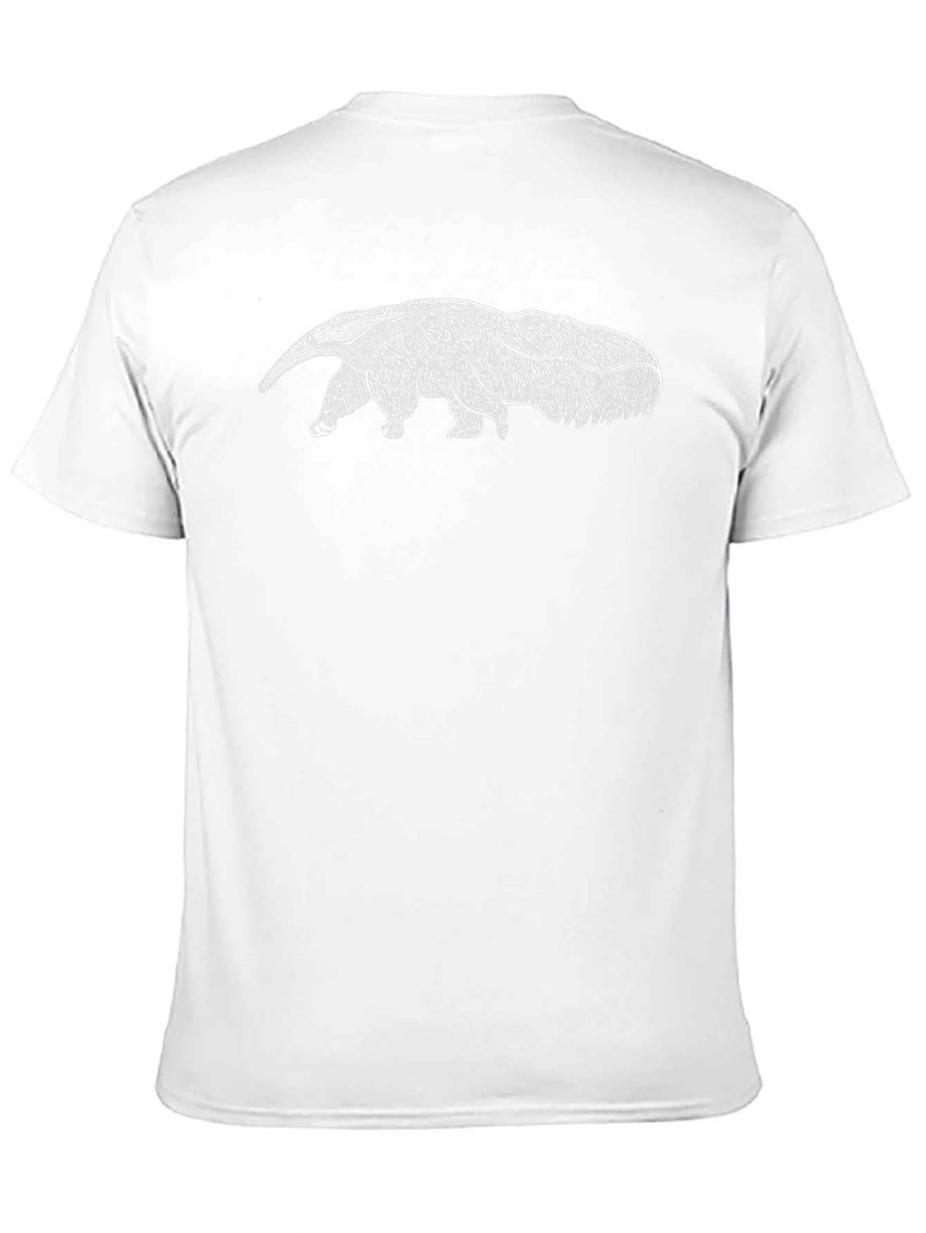 Anteater Graphic Tee - Black Cotton T-Shirt