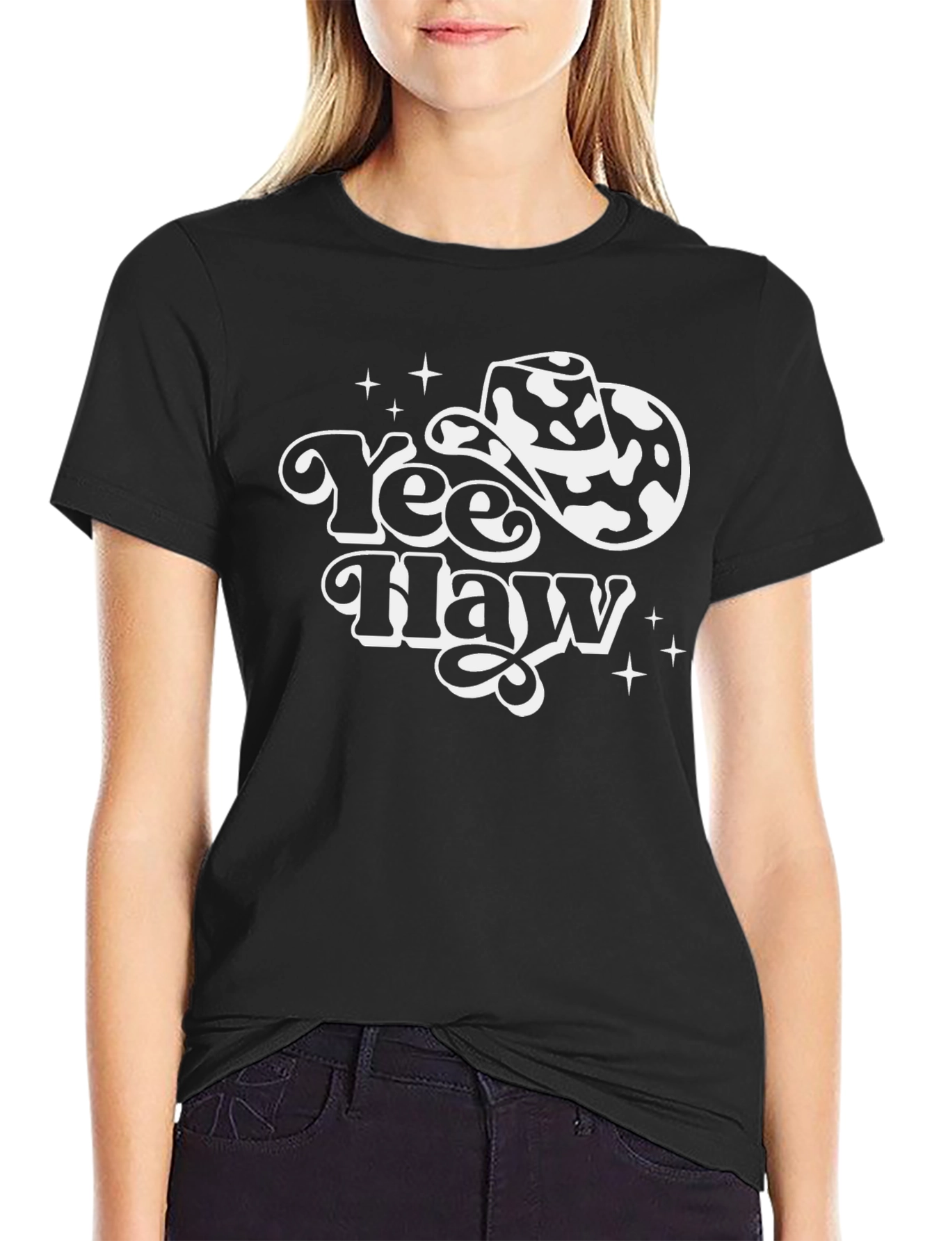 Yee Haw Graphic Tee - Western Style Shirt