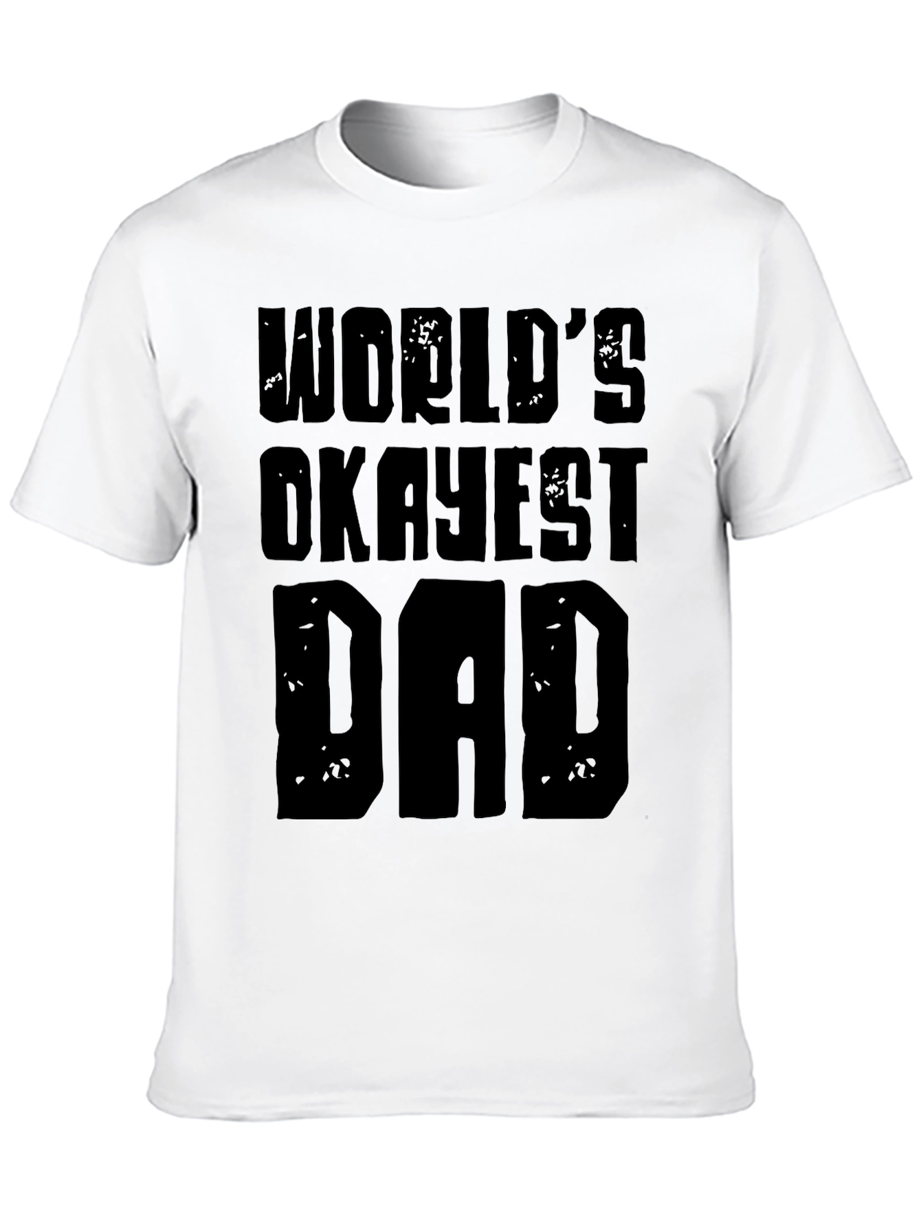 Worlds Okayest Dad Graphic T-Shirt