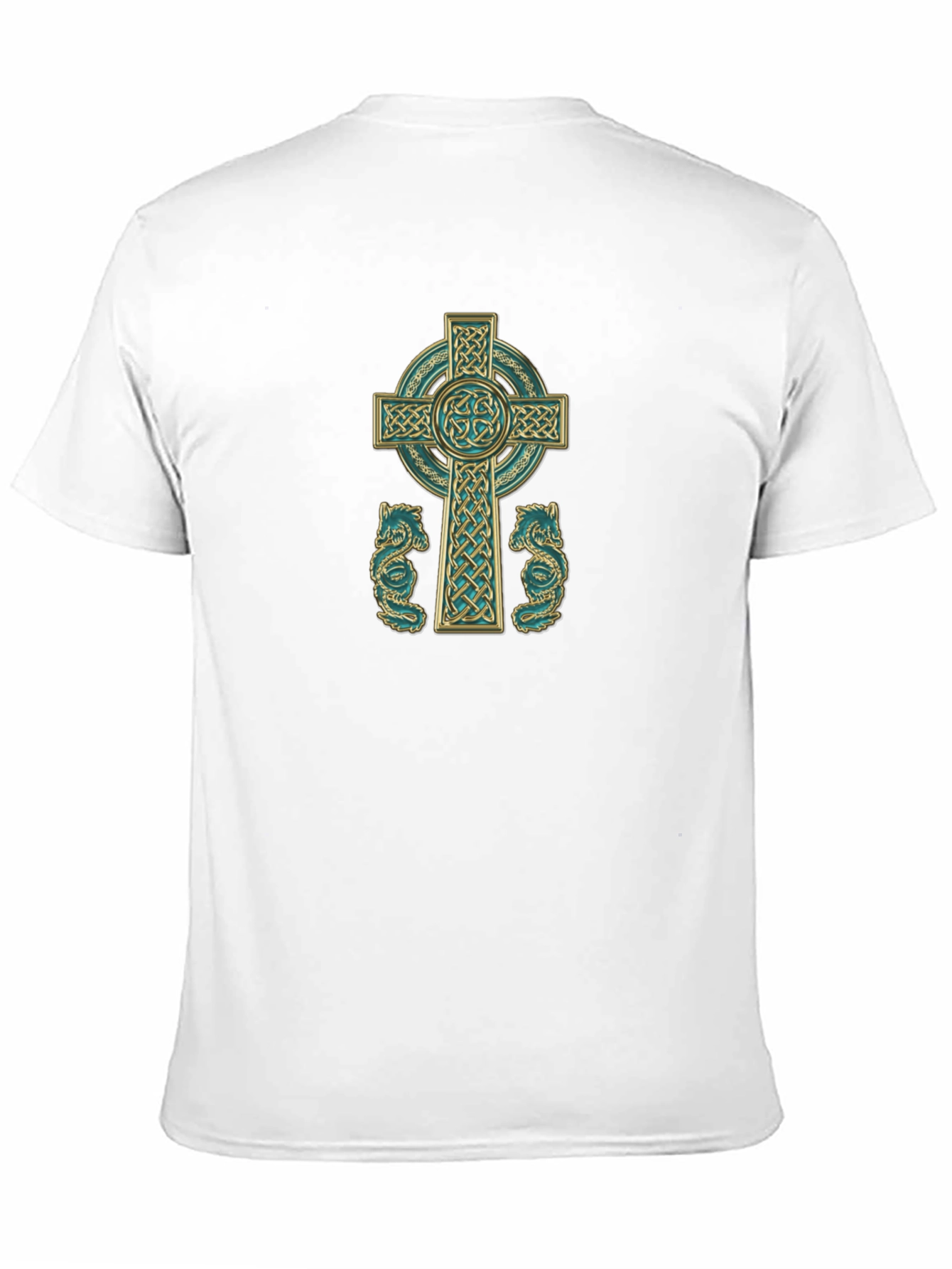 Celtic Knot Cross Graphic T-Shirt
