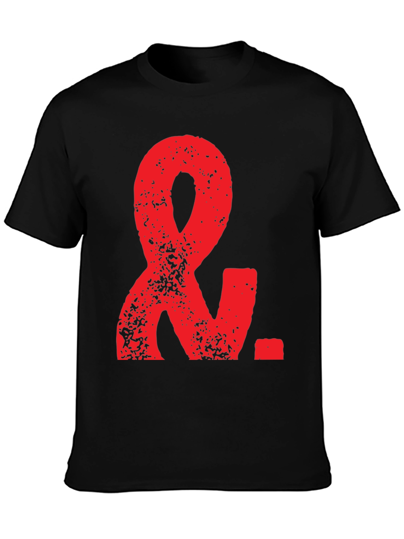 Red Ampersand &. Black T-Shirt