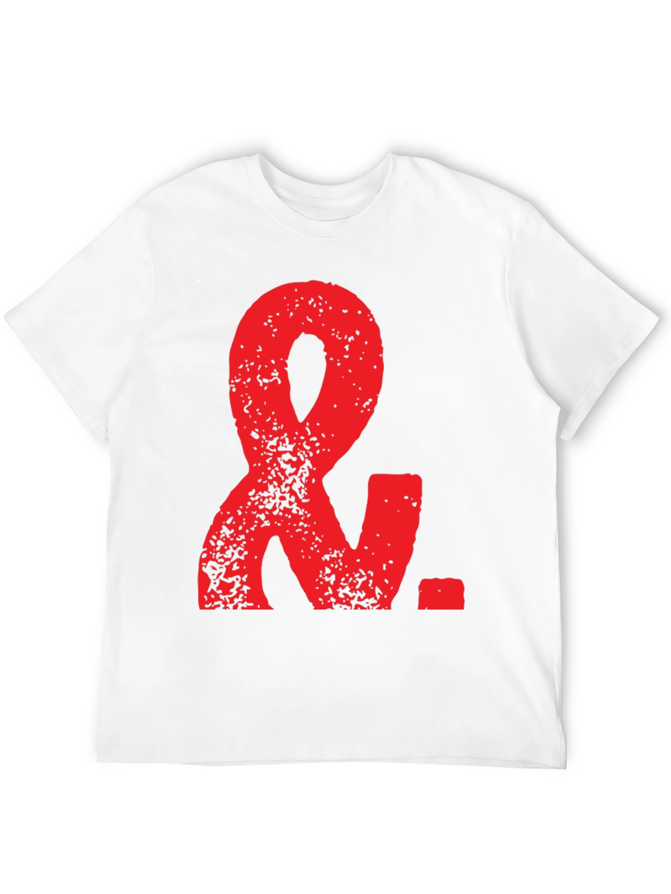 Red Ampersand &. Black T-Shirt