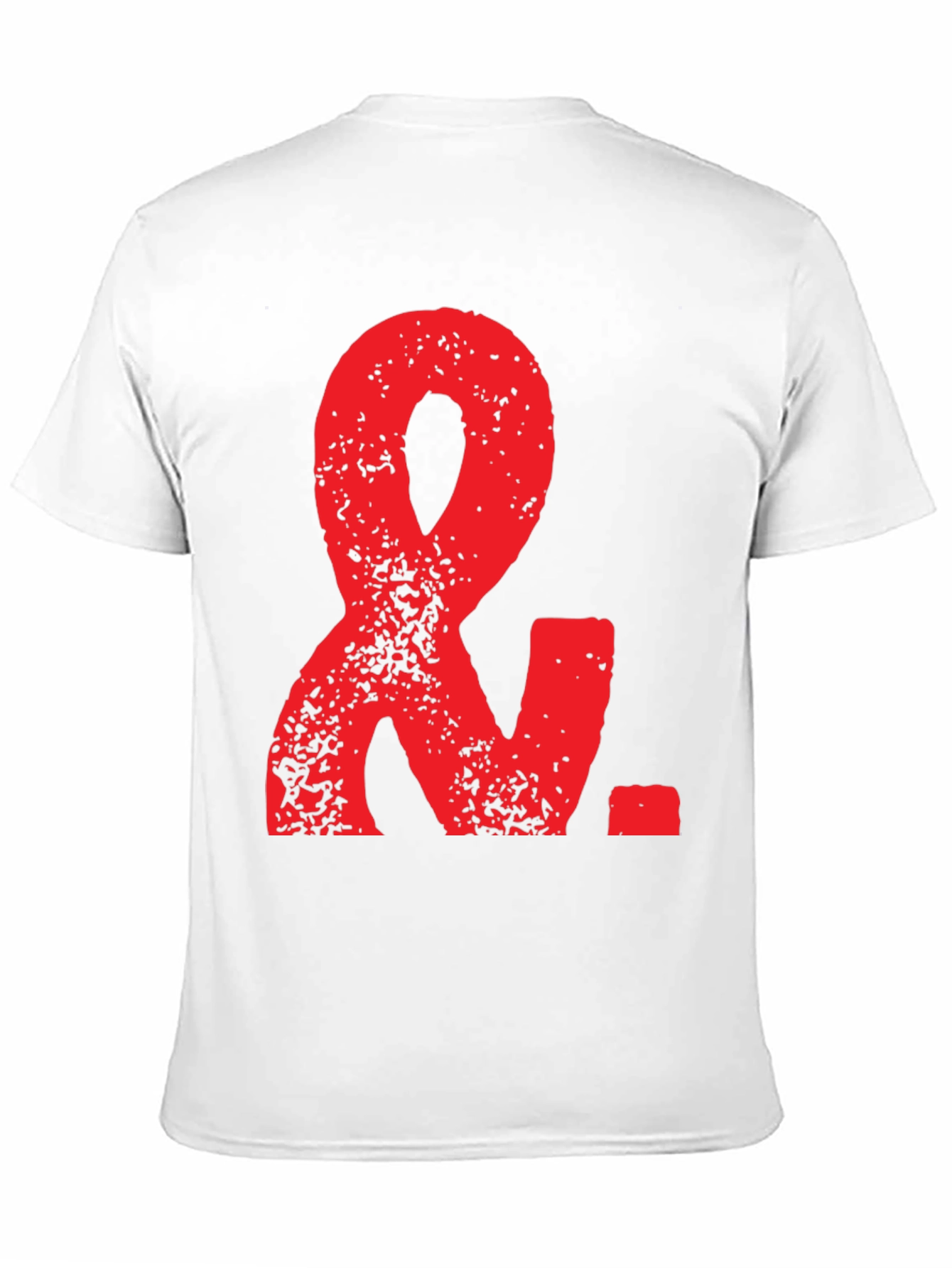 Red Ampersand &. Black T-Shirt