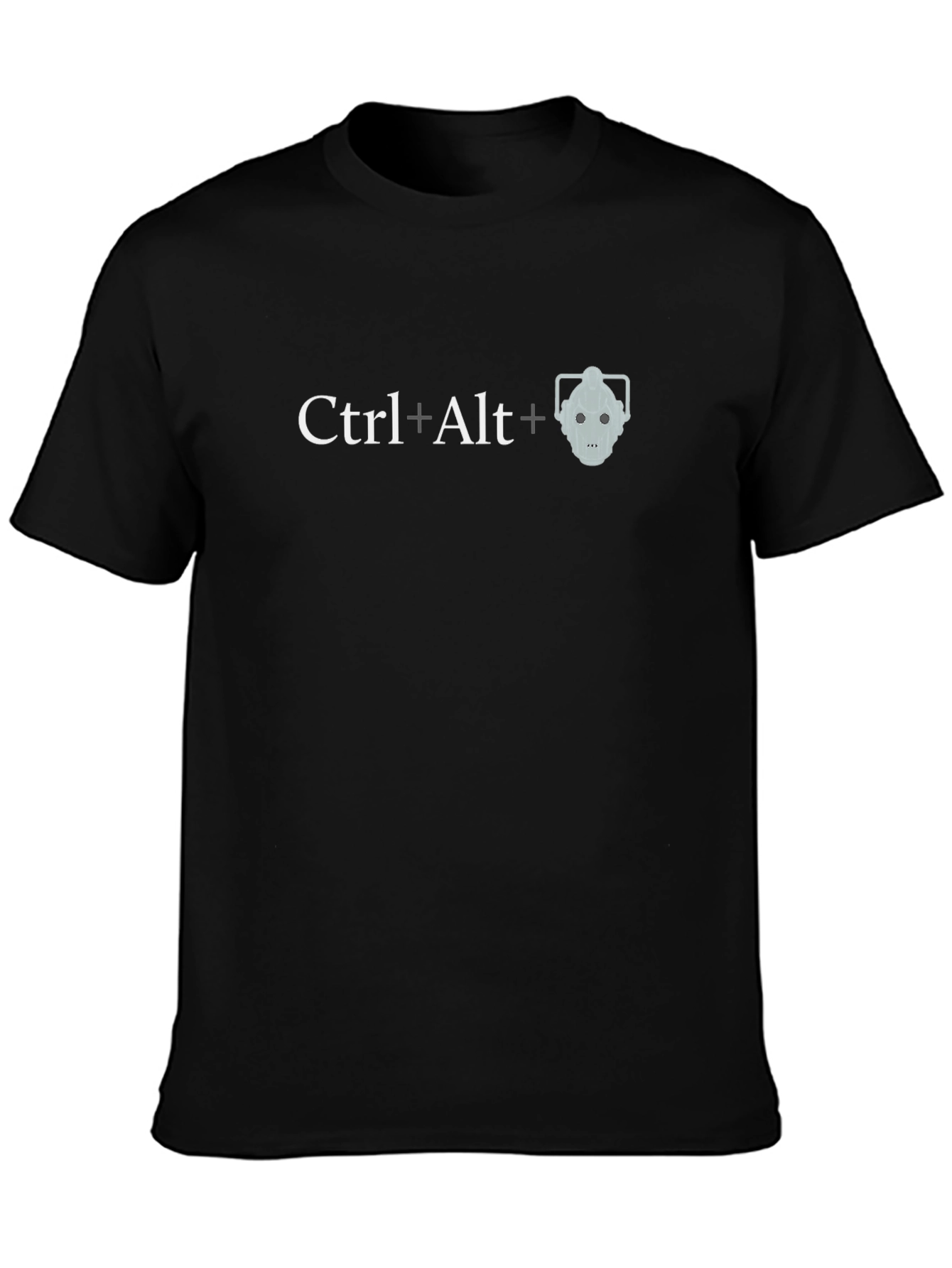 Ctrl+Alt+Cyberman Graphic T-Shirt