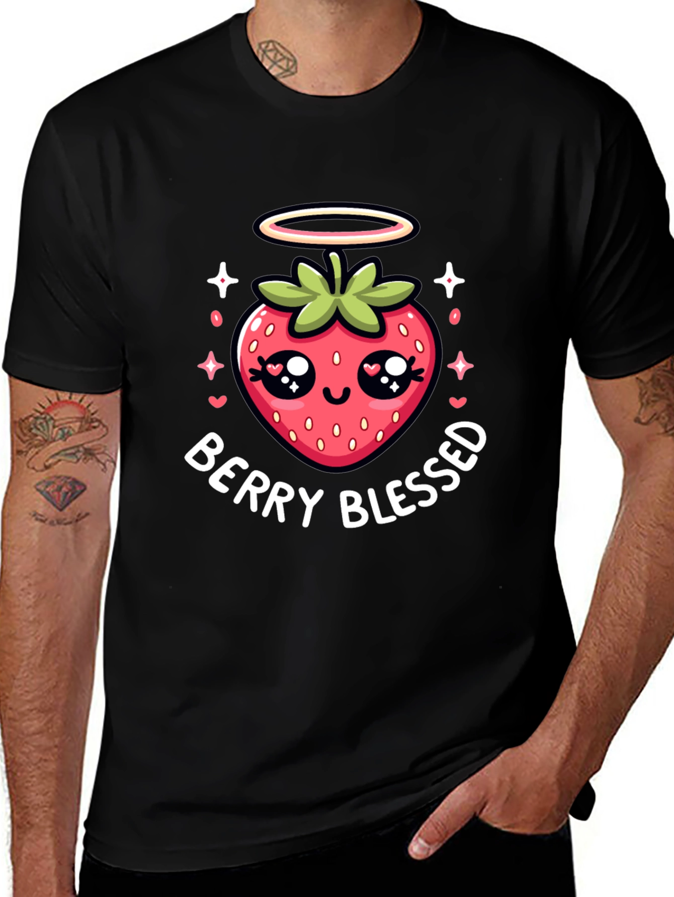 Berry Blessed Graphic T-Shirt