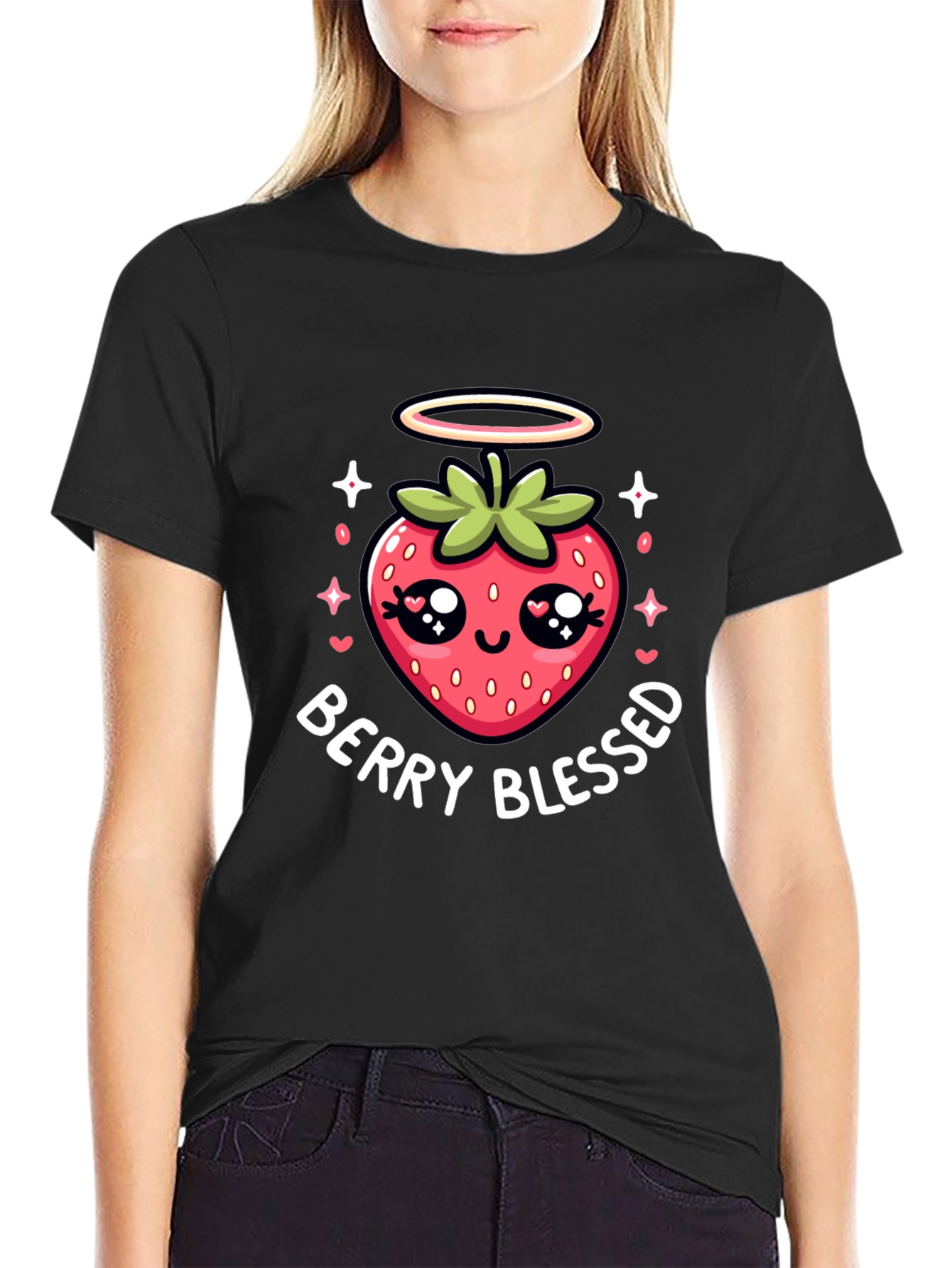 Berry Blessed Graphic T-Shirt