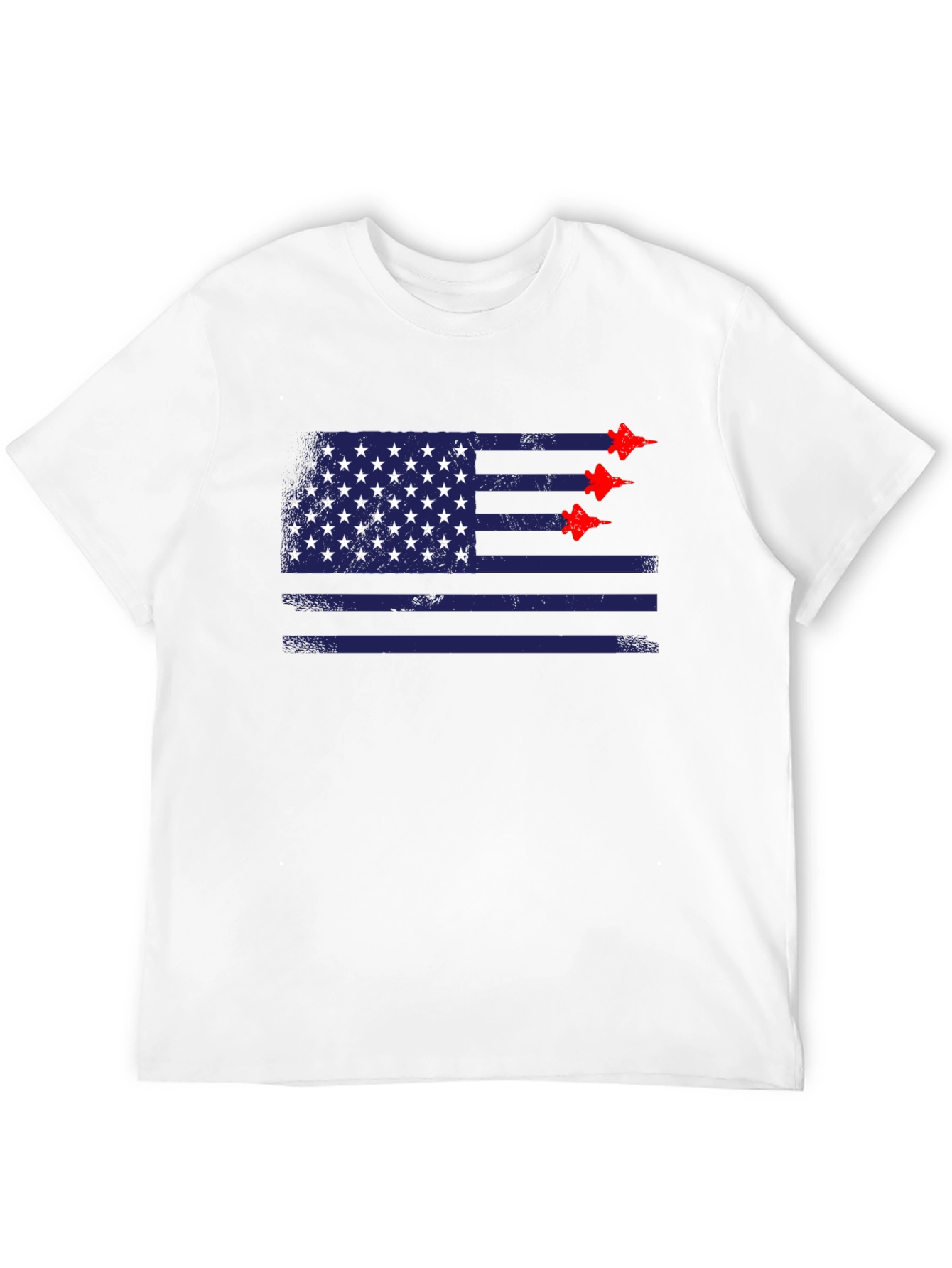American Flag Jet T-Shirt - Patriotic Style