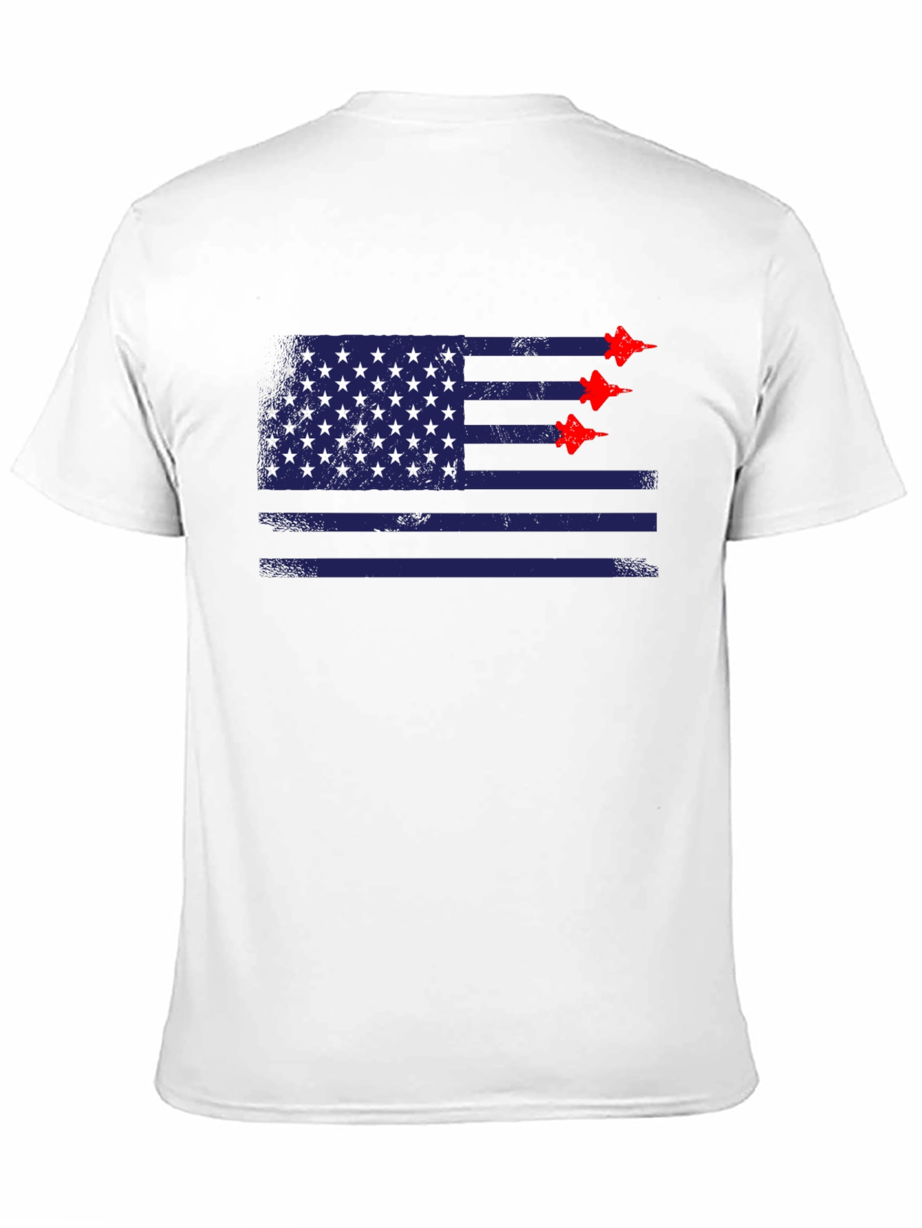 American Flag Jet T-Shirt - Patriotic Style