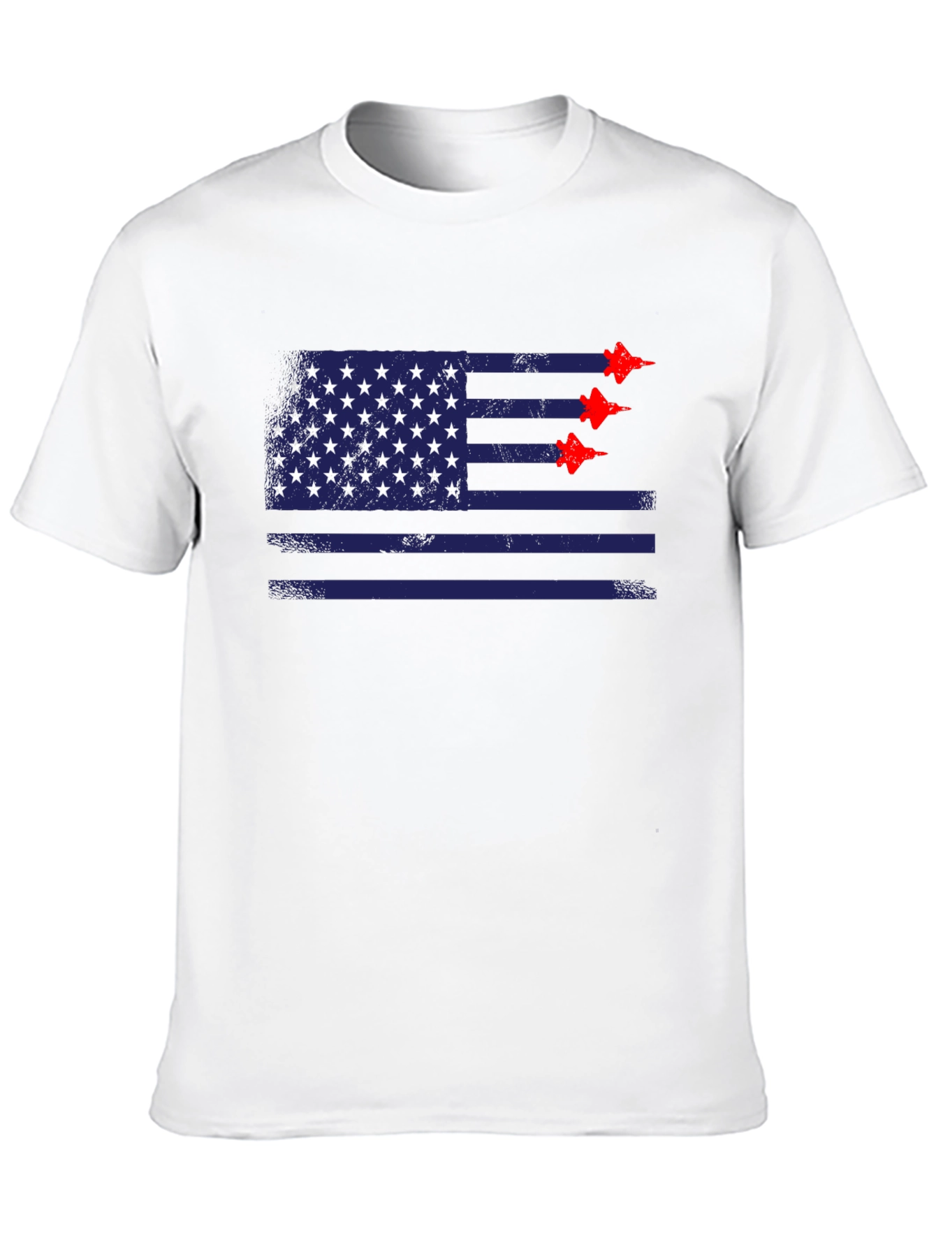 American Flag Jet T-Shirt - Patriotic Style