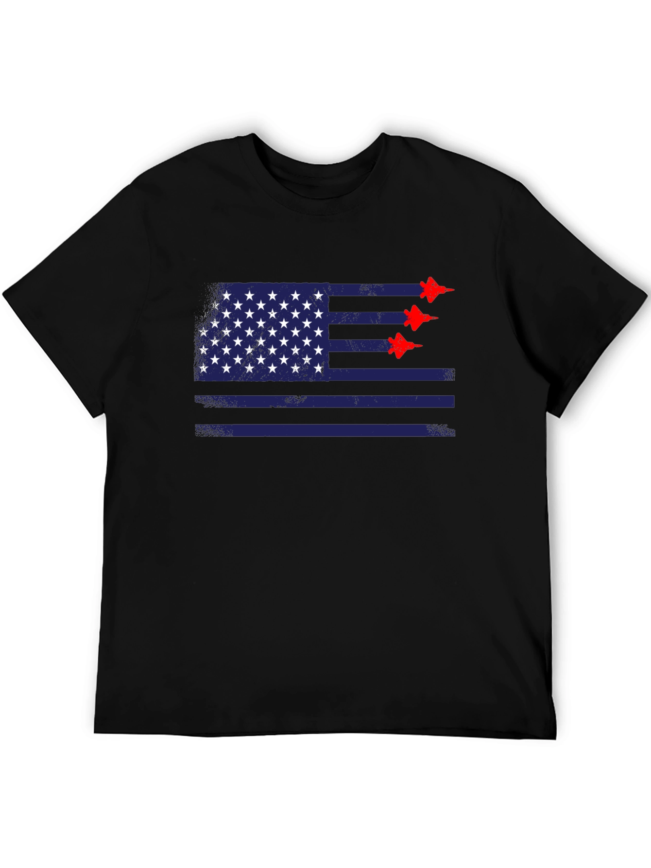 American Flag Jet T-Shirt - Patriotic Style