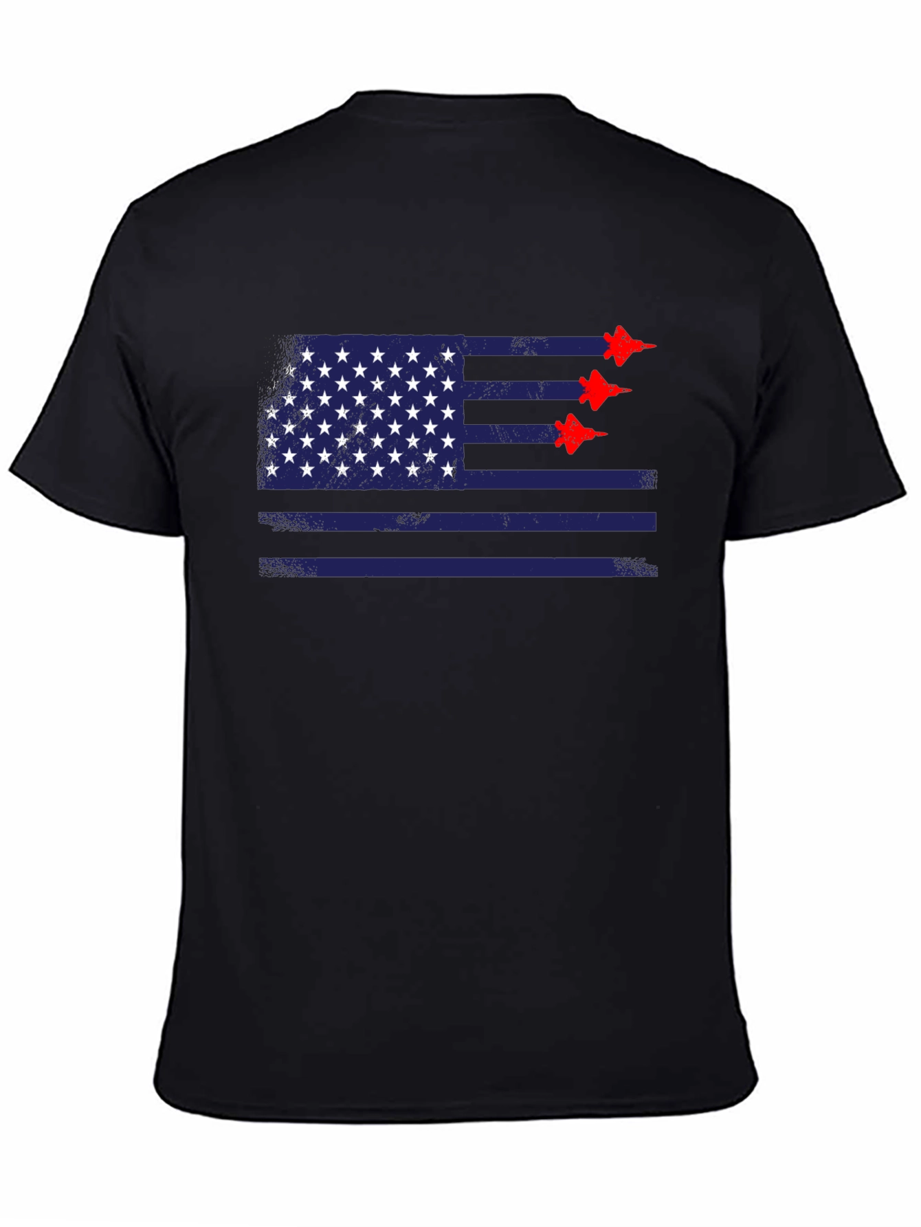 American Flag Jet T-Shirt - Patriotic Style