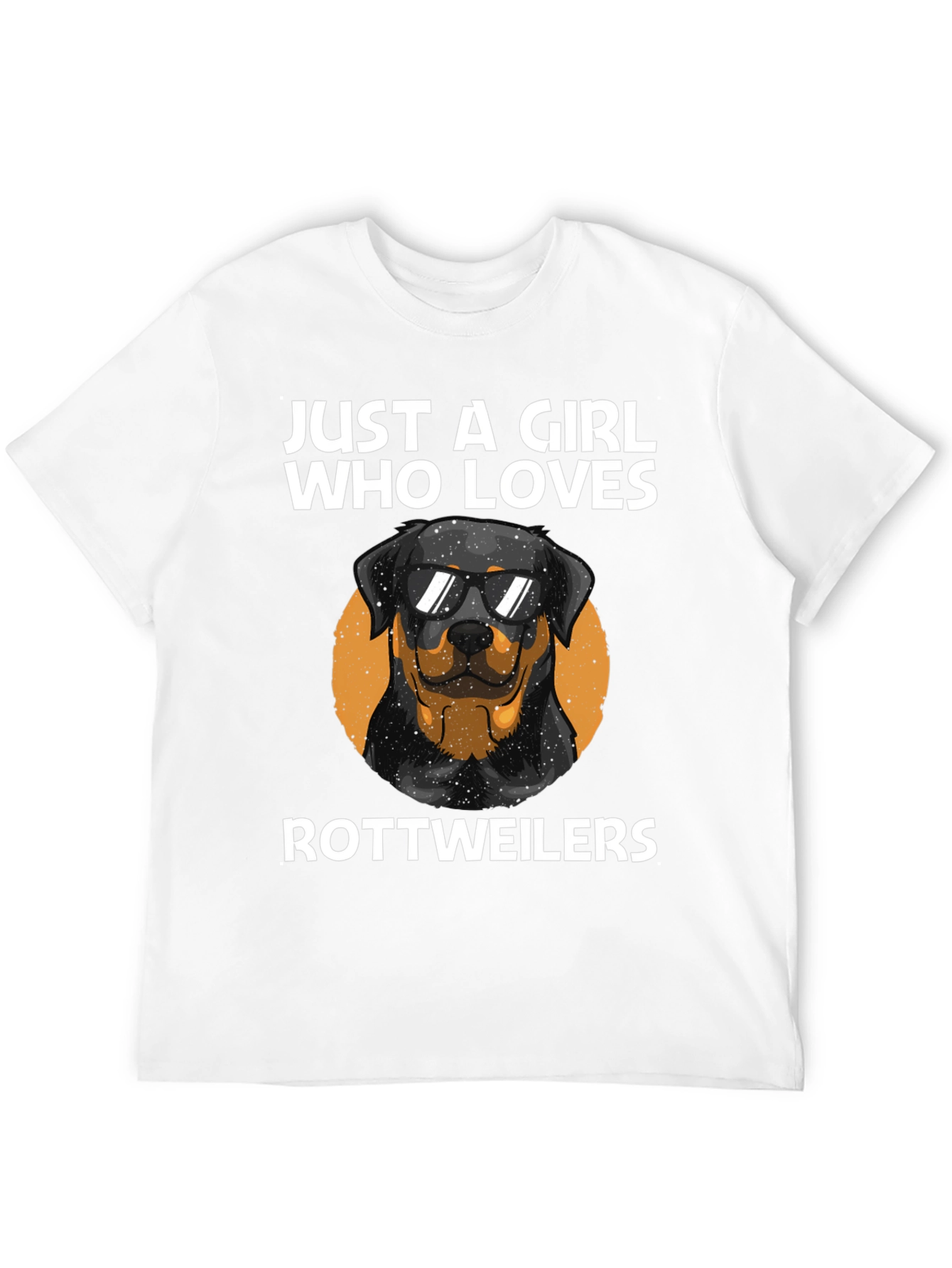 Just A Girl Who Loves Rottweilers T-Shirt