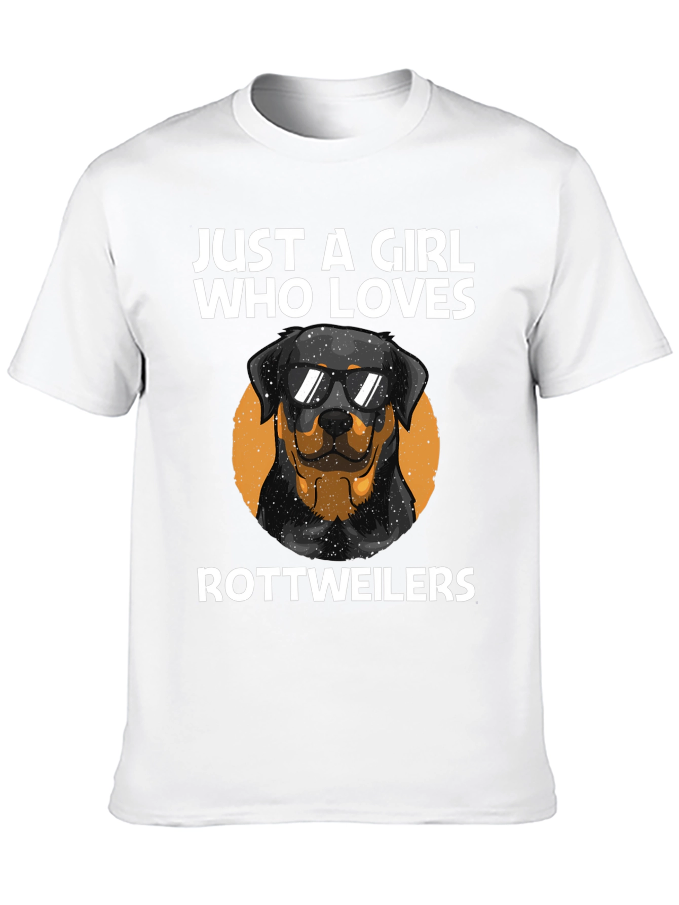 Just A Girl Who Loves Rottweilers T-Shirt