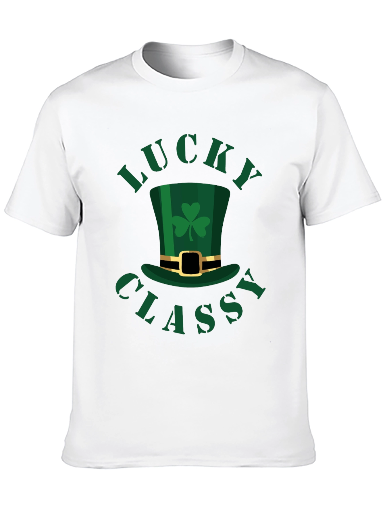 Lucky Classy St. Patricks Day Graphic Tee