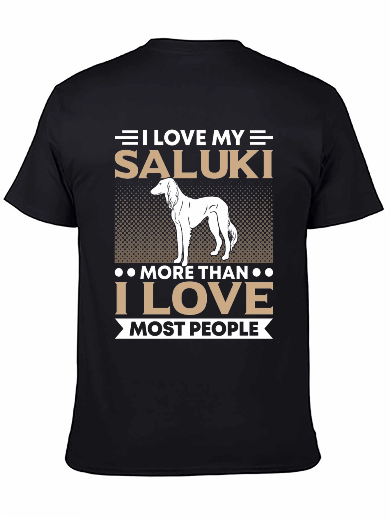 I Love My Saluki Dog T-Shirt Saluki Lover Gift