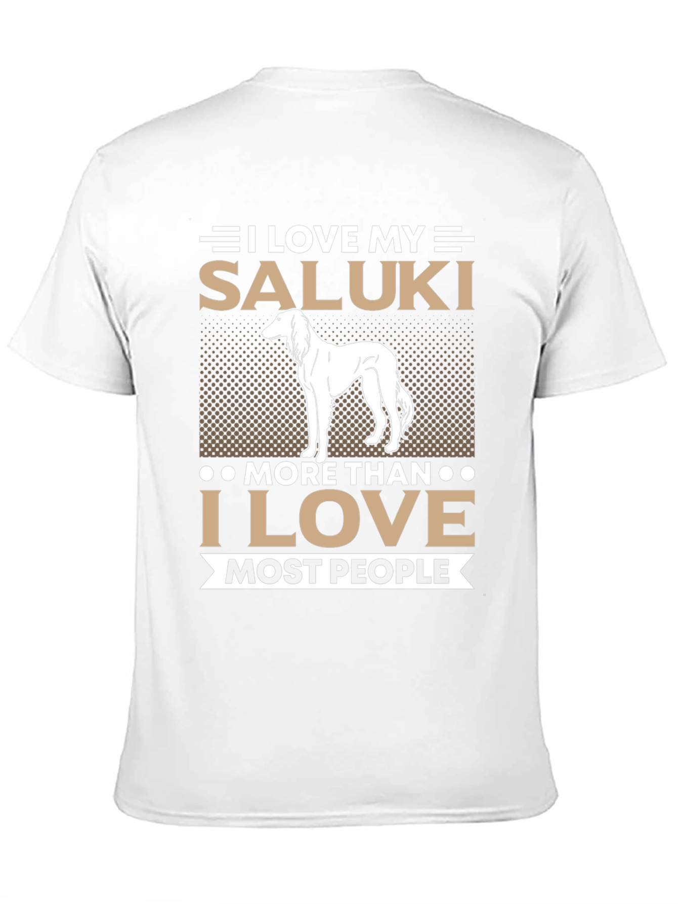 I Love My Saluki Dog T-Shirt Saluki Lover Gift