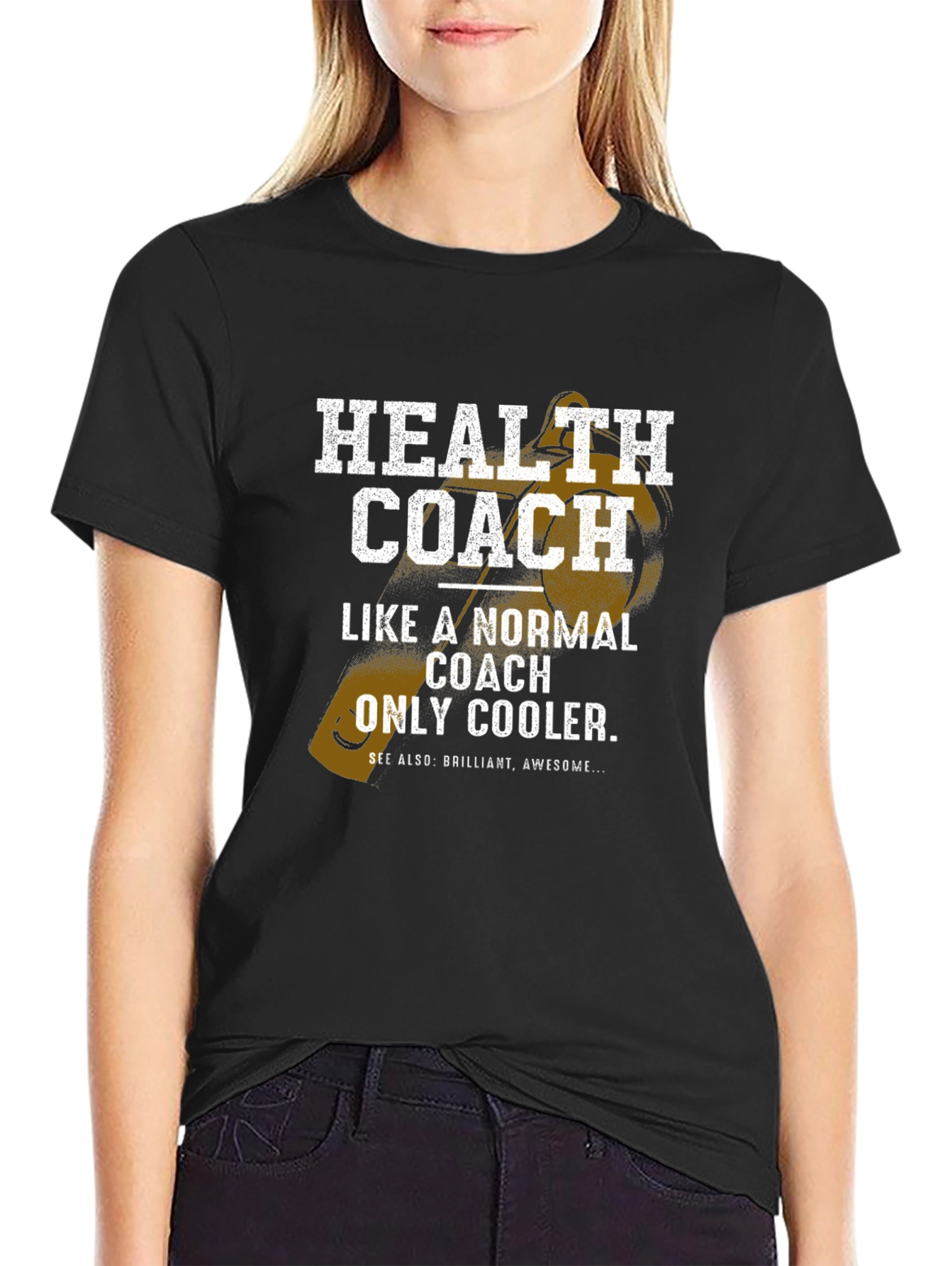Health Coach T-Shirt - Normal Coach Only Cooler