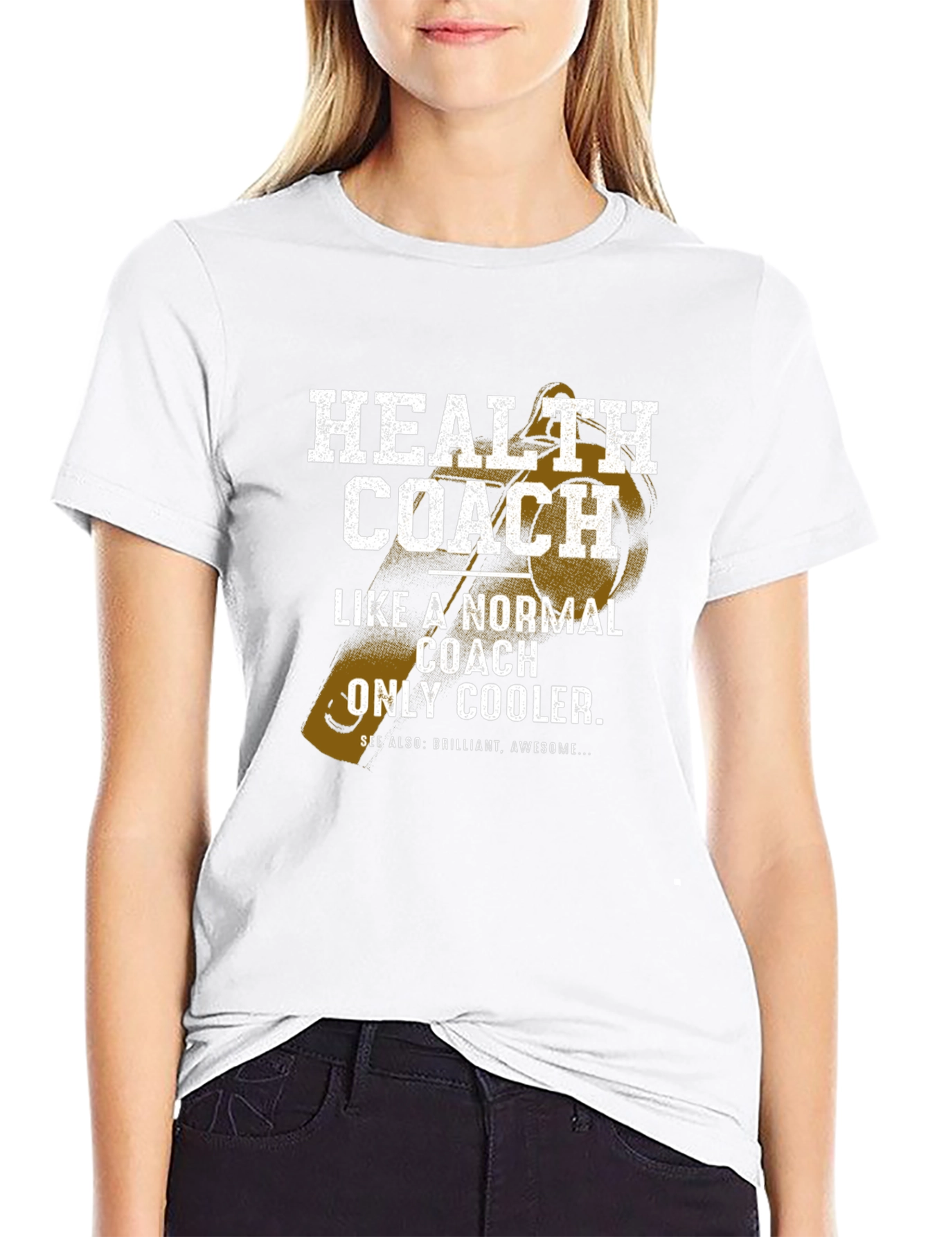 Health Coach T-Shirt - Normal Coach Only Cooler