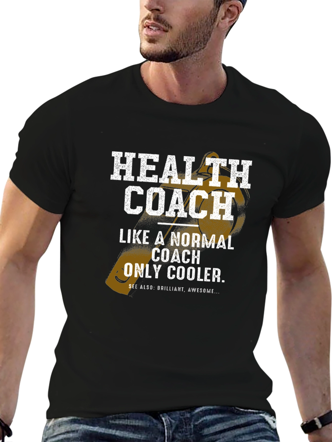 Health Coach T-Shirt - Normal Coach Only Cooler