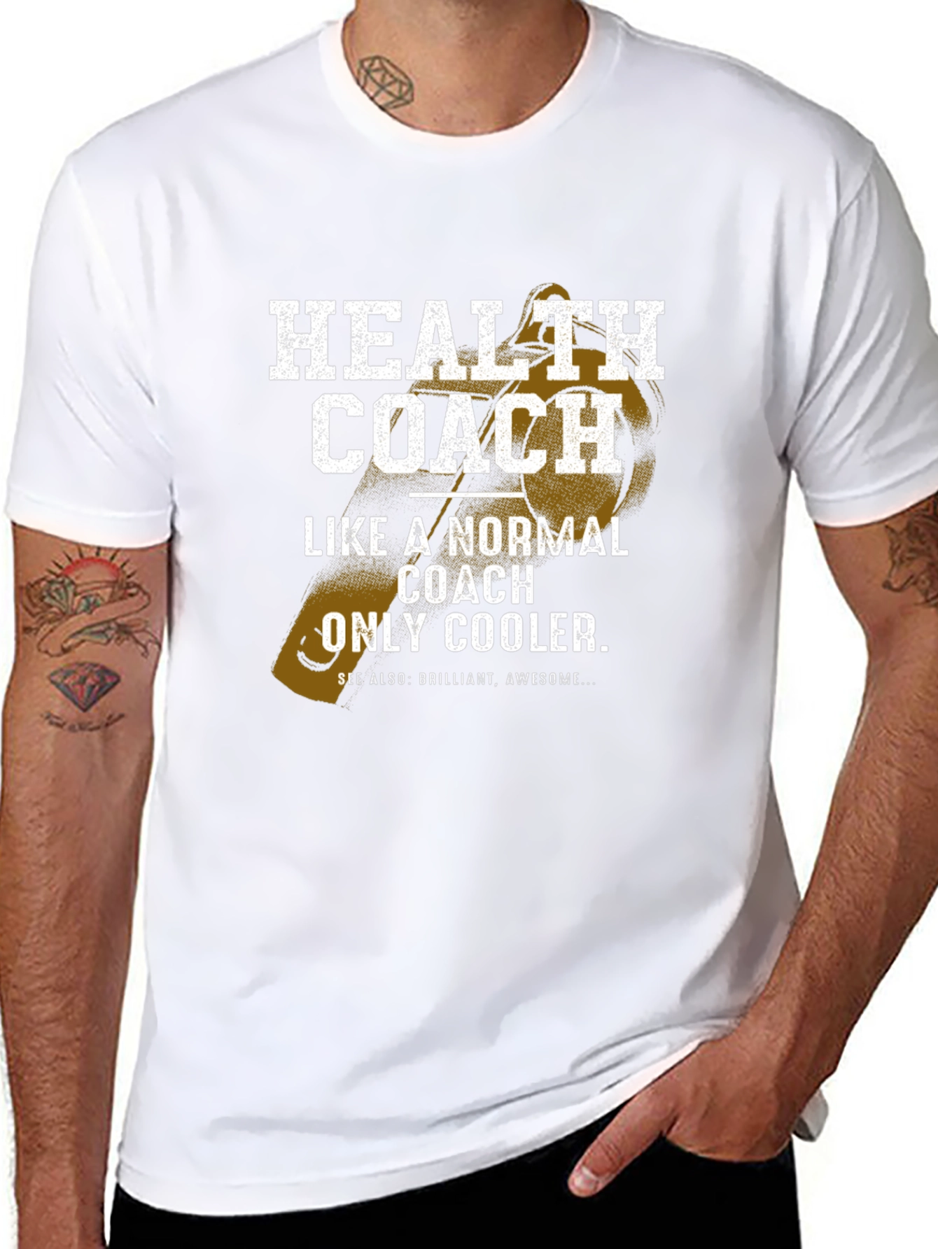 Health Coach T-Shirt - Normal Coach Only Cooler