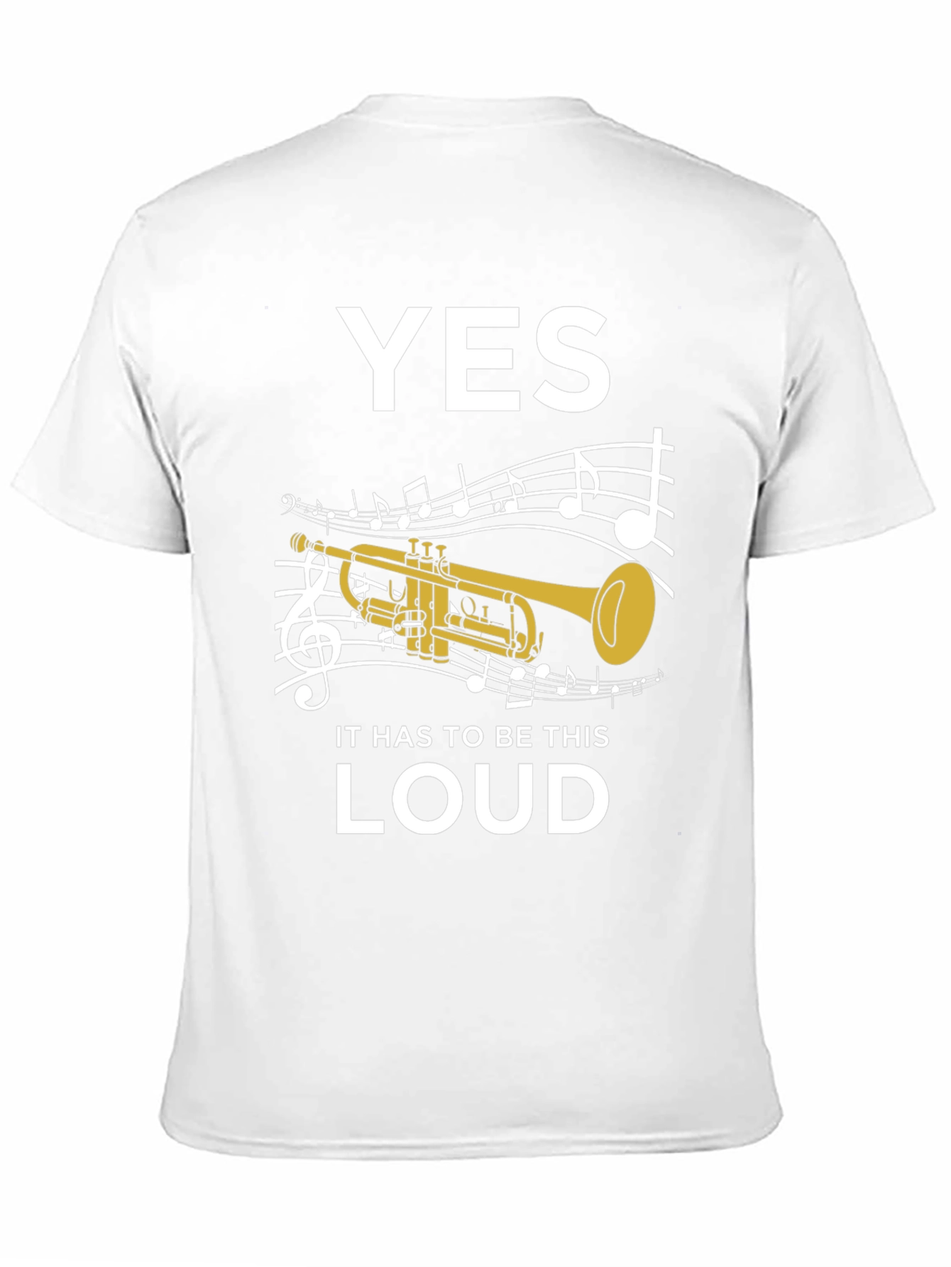 Funny Trumpet Musician Loud Music T-Shirt