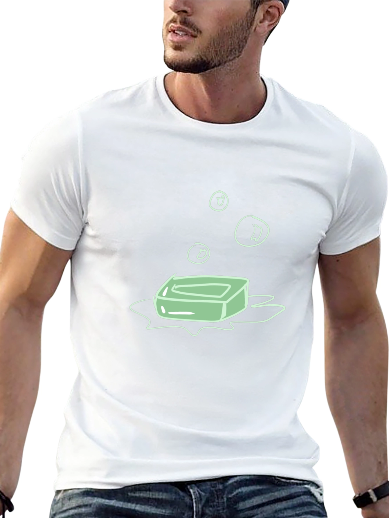 Clean Comfort: Soap & Bubble Graphic Tee