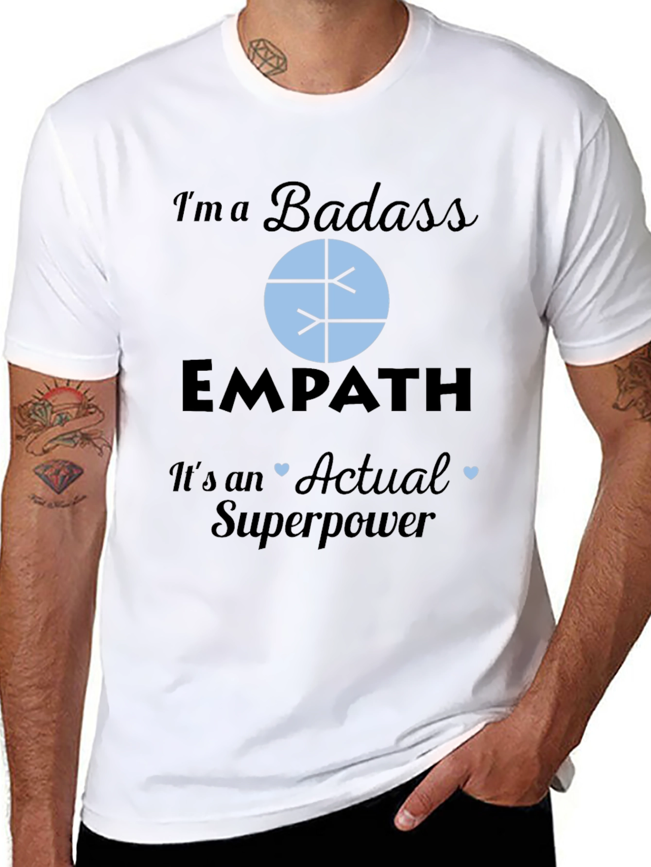 Badass Empath Superpower T-Shirt