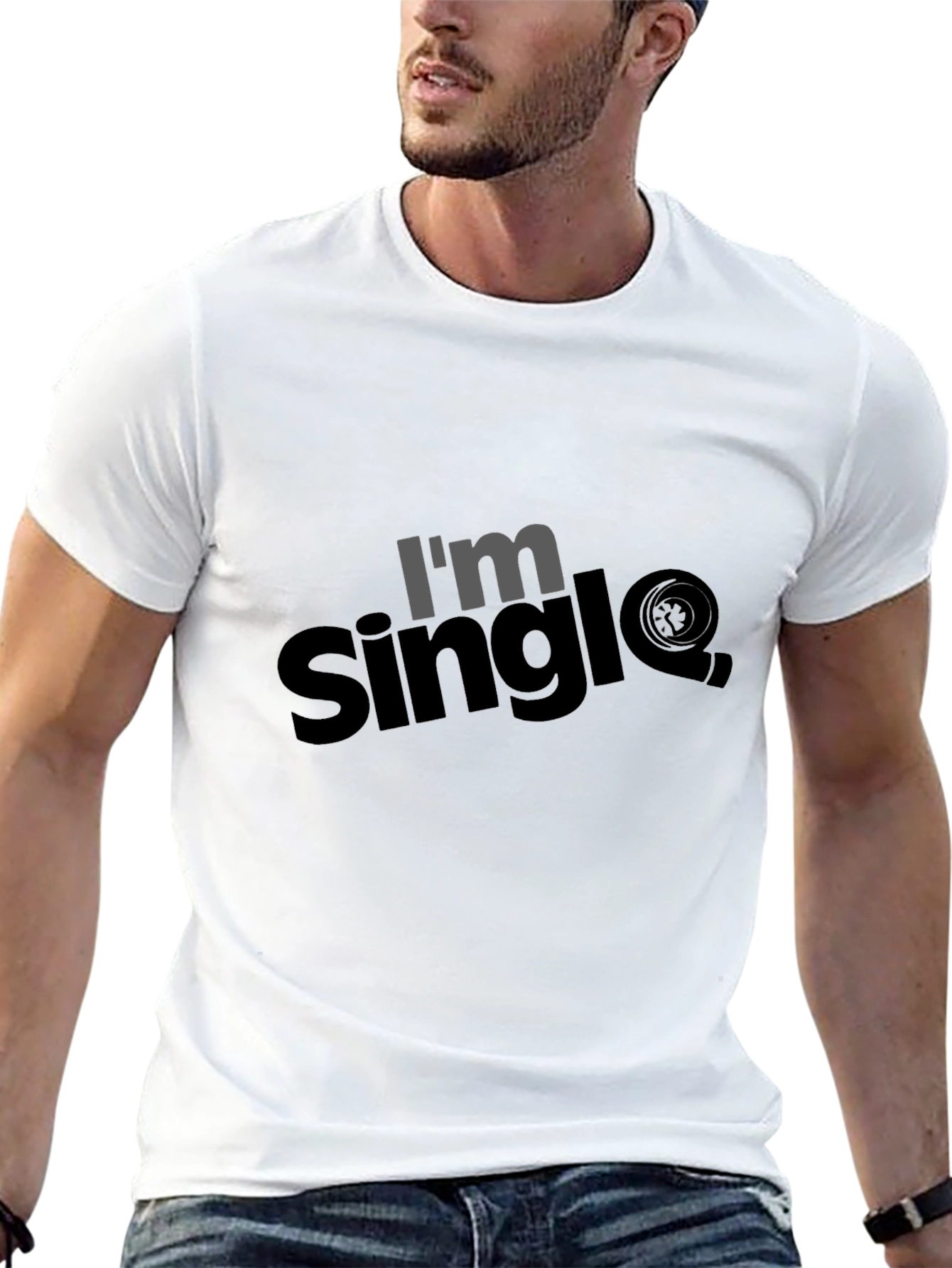 Im Single Turbo T-Shirt - Black Cotton Tee