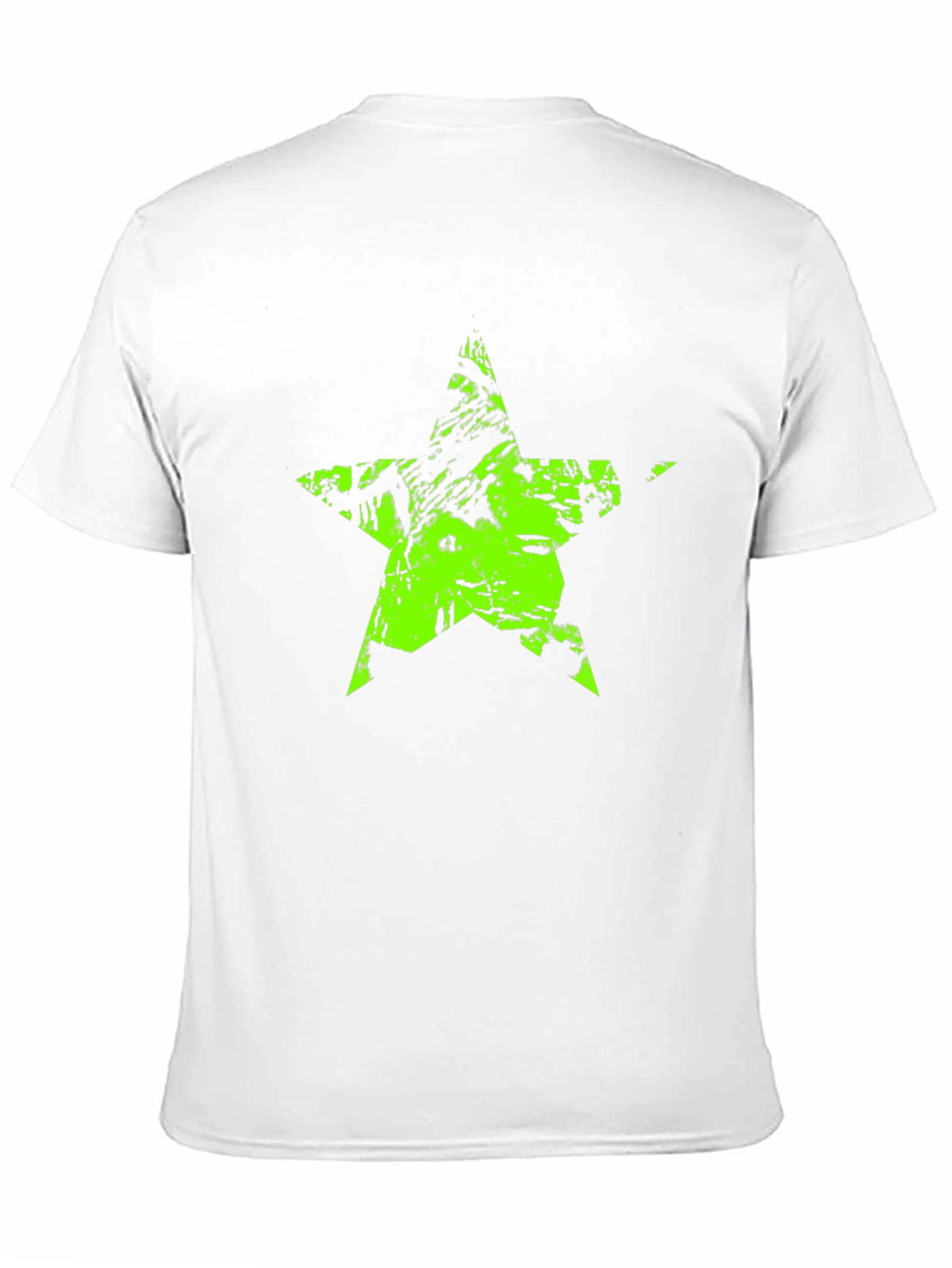 Grunge Star Black T-Shirt