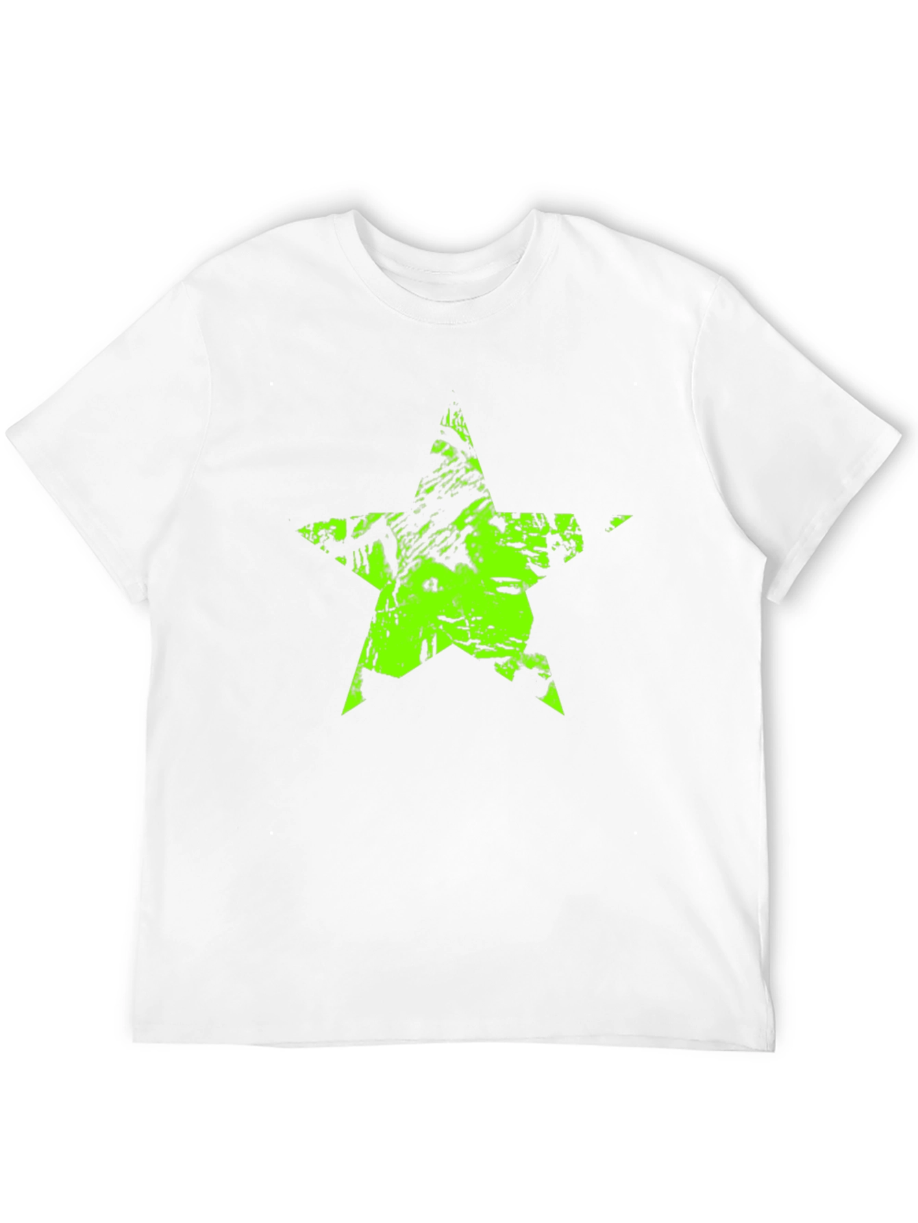 Grunge Star Black T-Shirt
