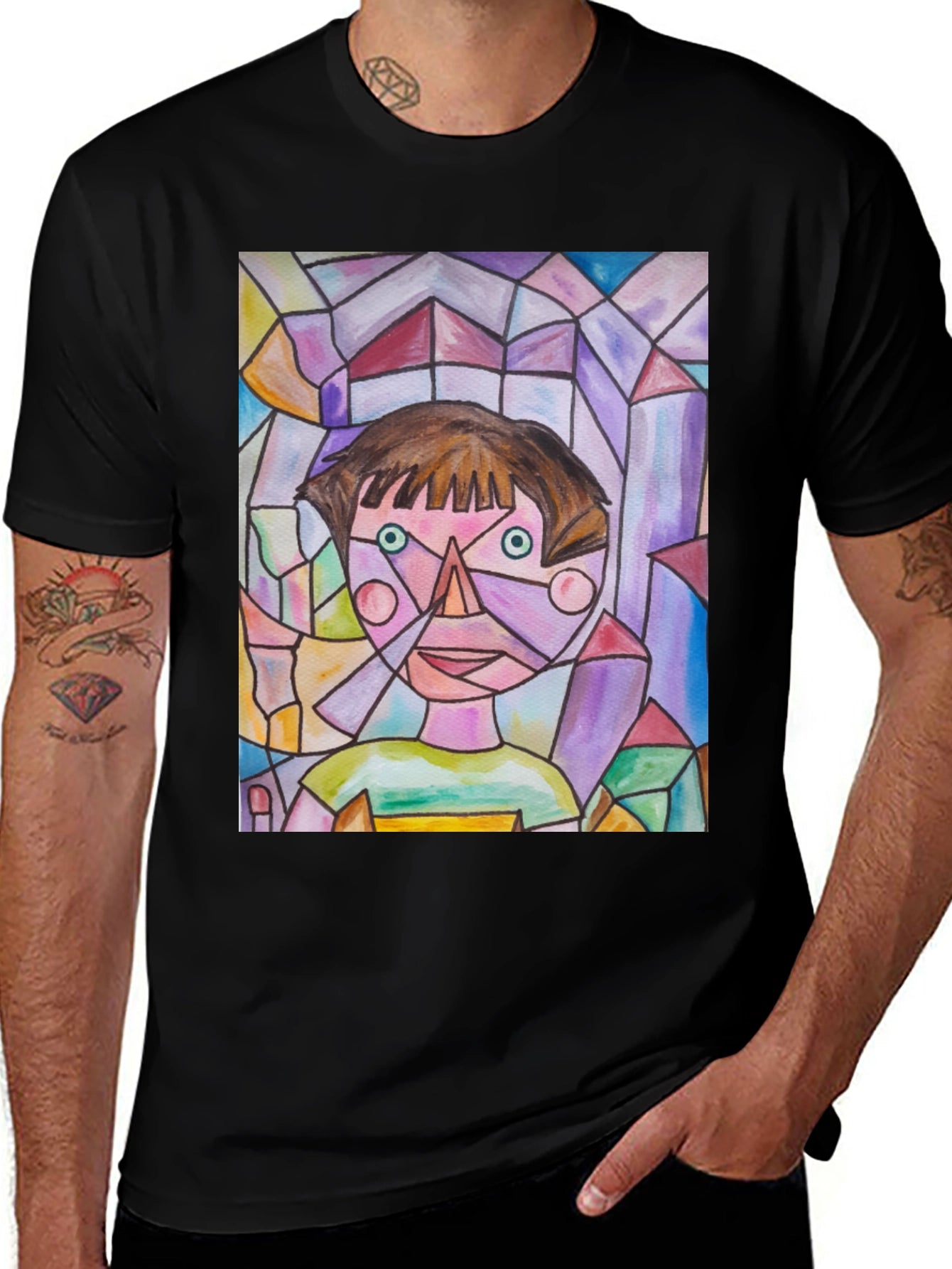 Abstract Art Graphic Tee