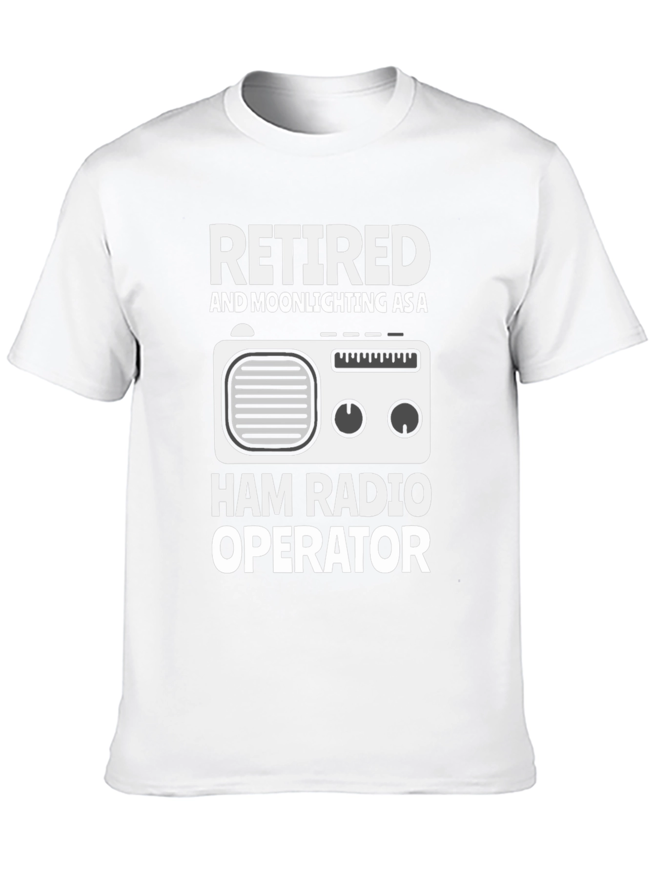Retired Ham Radio Operator Graphic Tee