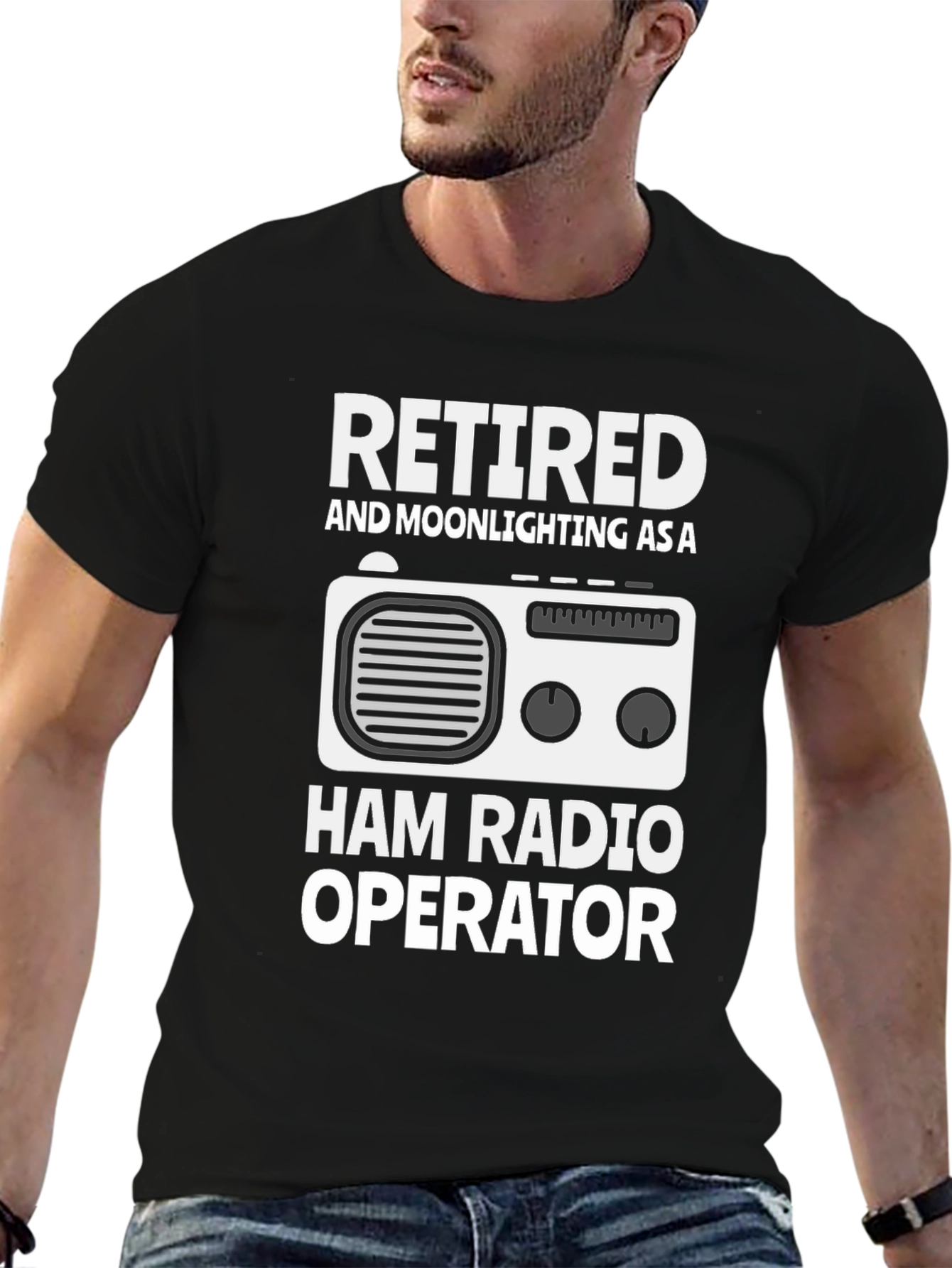 Retired Ham Radio Operator Graphic Tee