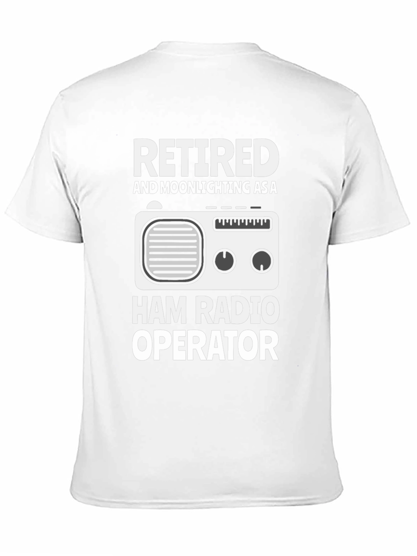 Retired Ham Radio Operator Graphic Tee