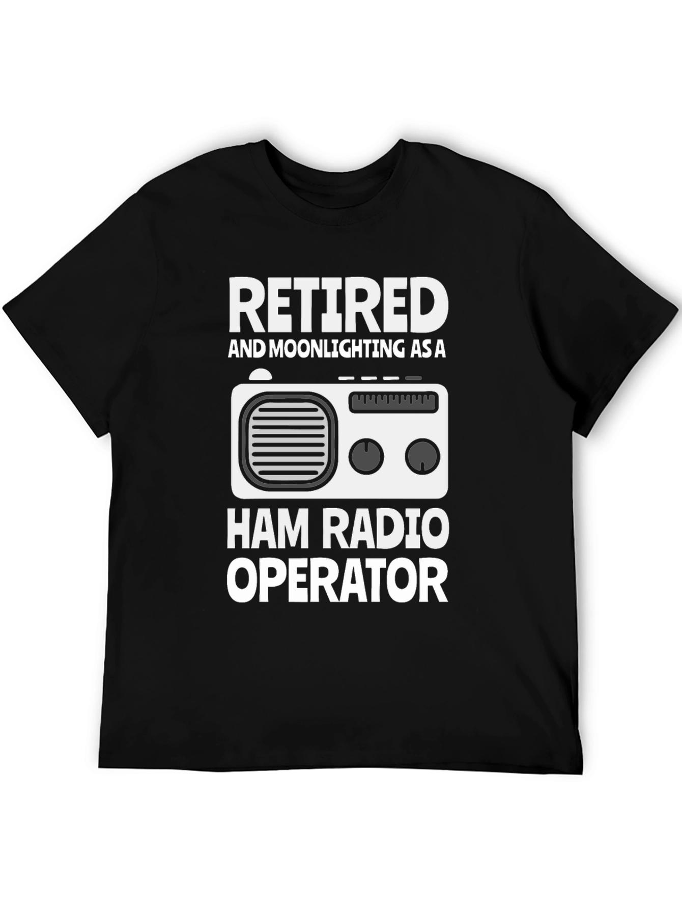 Retired Ham Radio Operator Graphic Tee