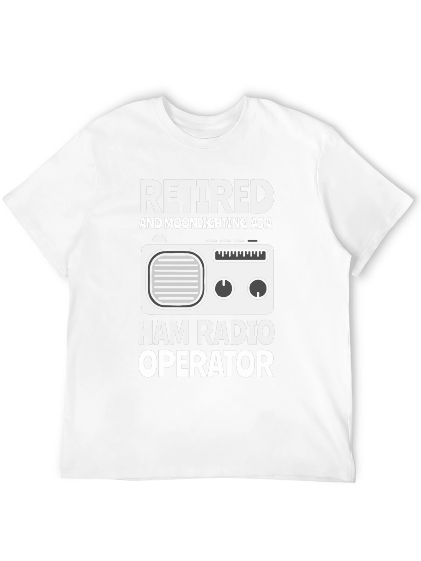Retired Ham Radio Operator Graphic Tee