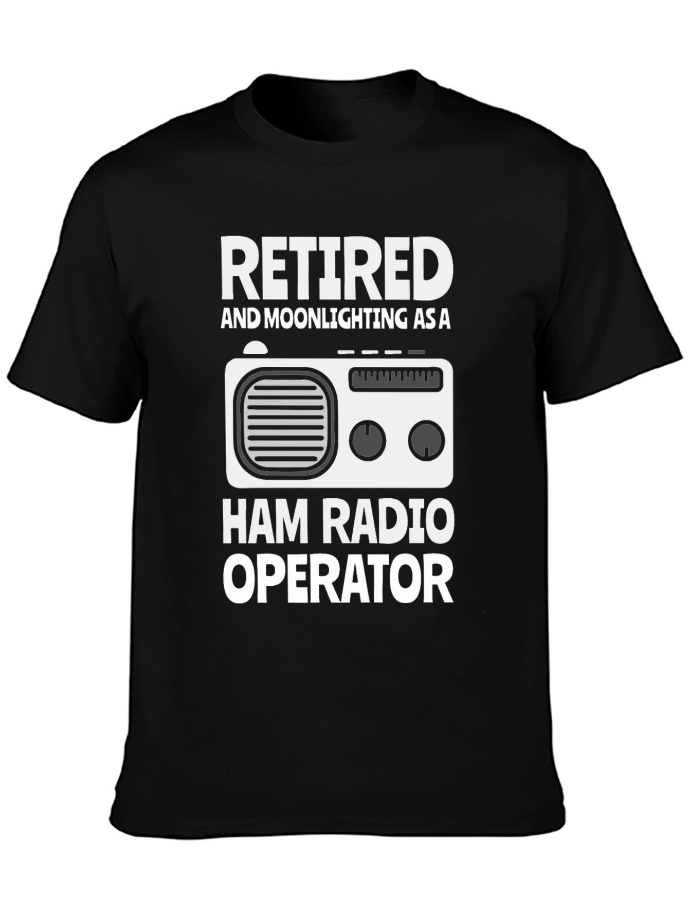 Retired Ham Radio Operator Graphic Tee