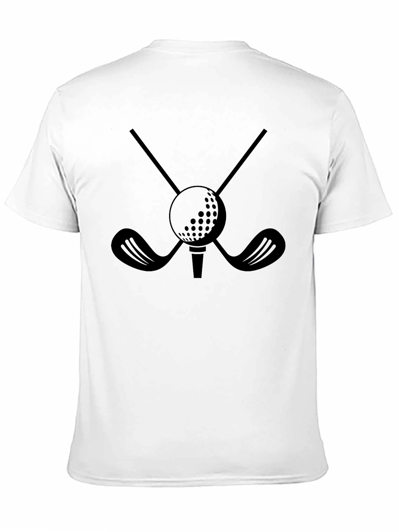 Golf Clubs & Ball Graphic Tee