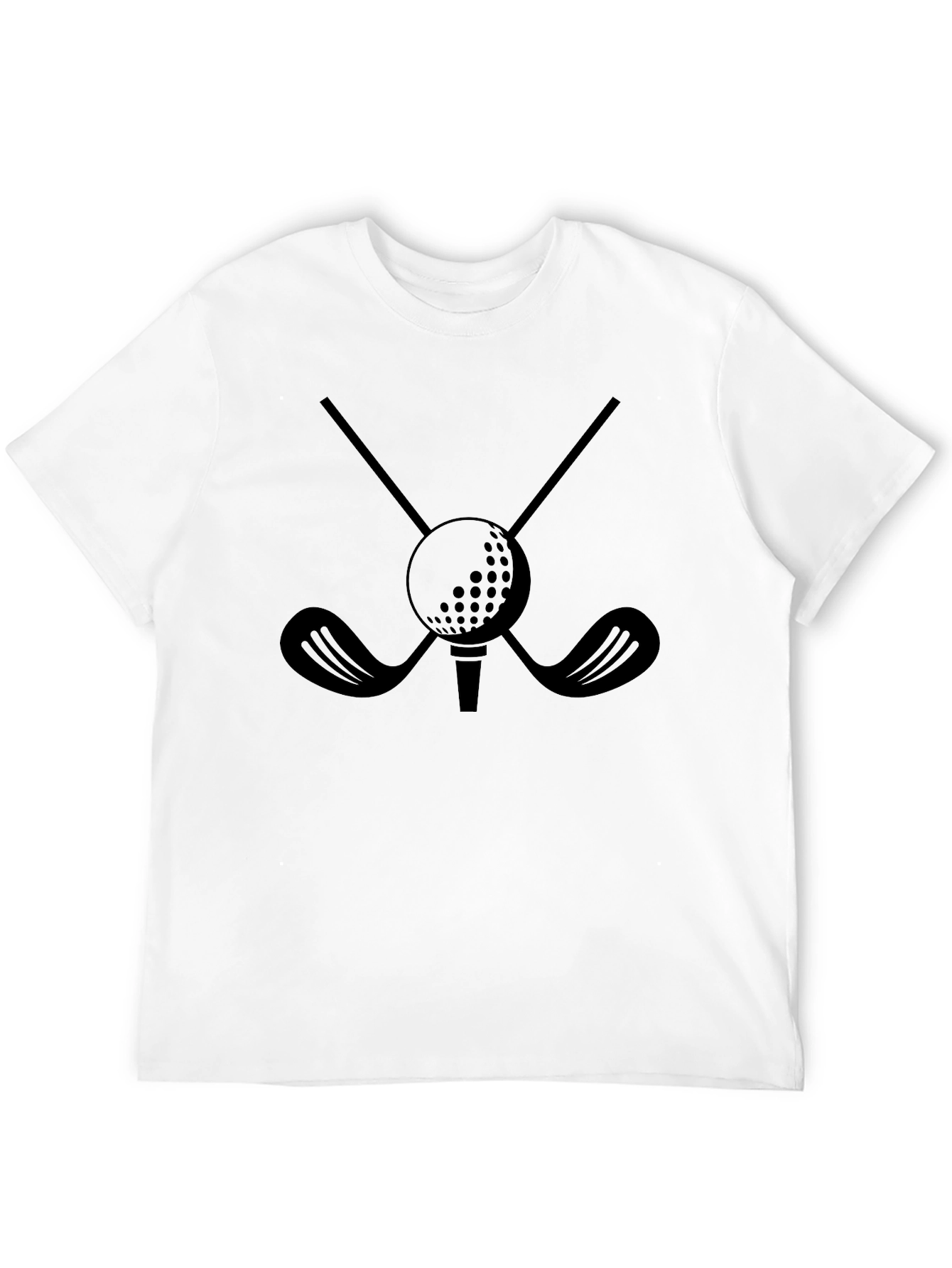 Golf Clubs & Ball Graphic Tee