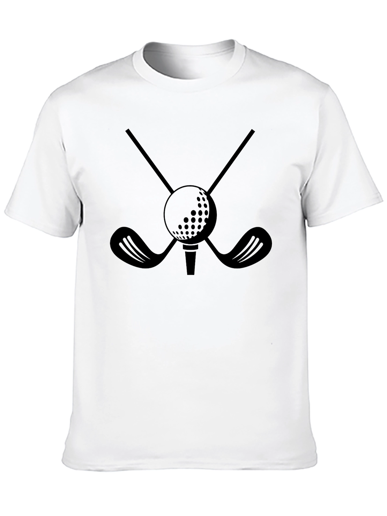 Golf Clubs & Ball Graphic Tee