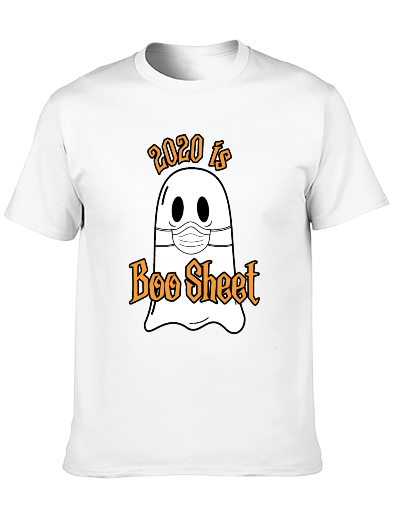 Funny 2020 Boo Sheet Halloween Ghost T-Shirt